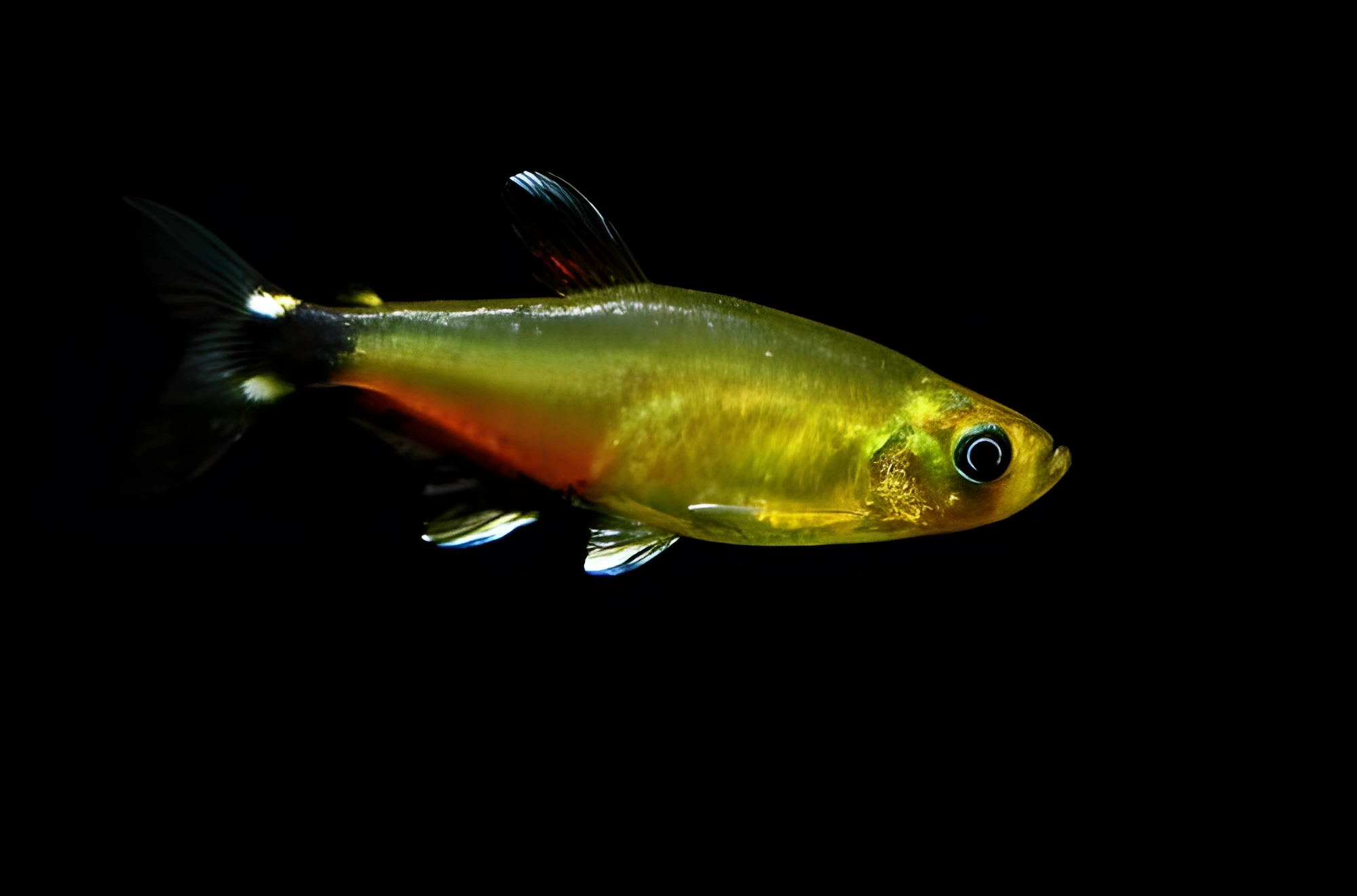 Fotografía del pez de acuario Aphyocharax nattereri