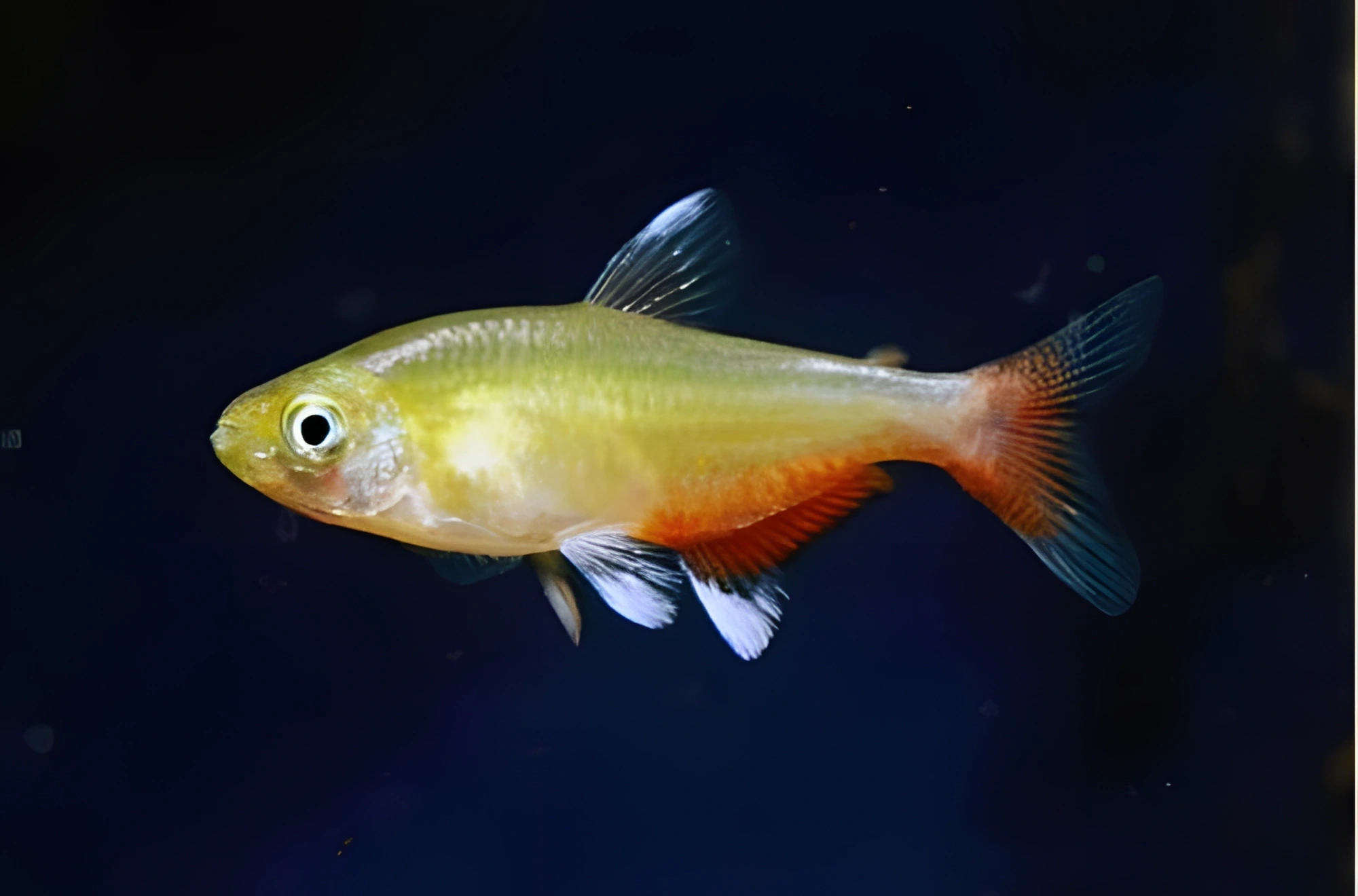 Fotografía del pez de acuario Afiocharax Rathbuni