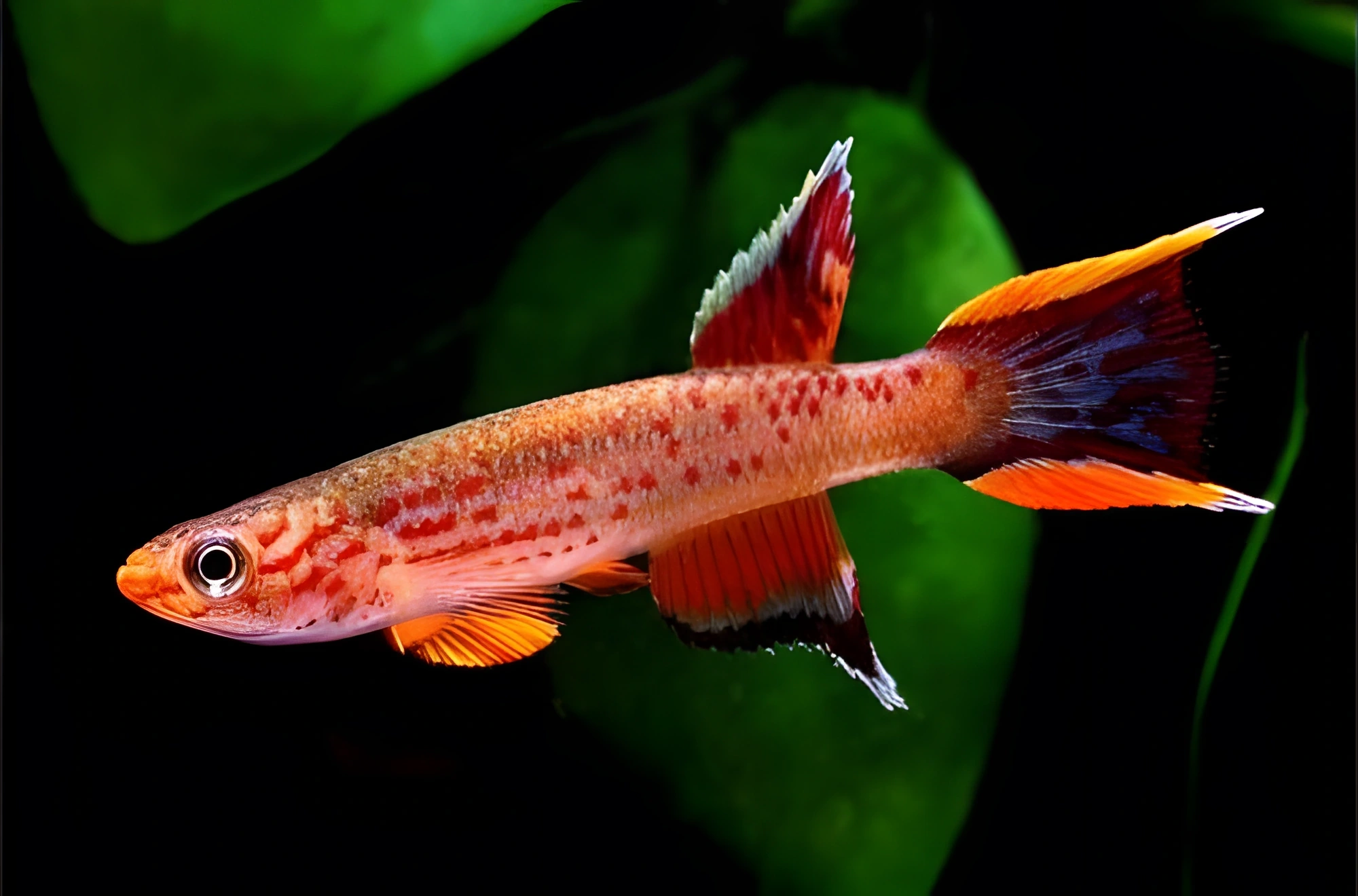 Fotografía del pez de acuario Aphyosemion austral