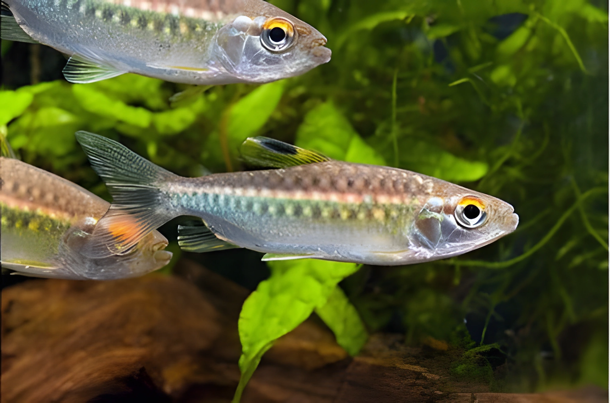 Fotografía del pez de acuario Tetra africana