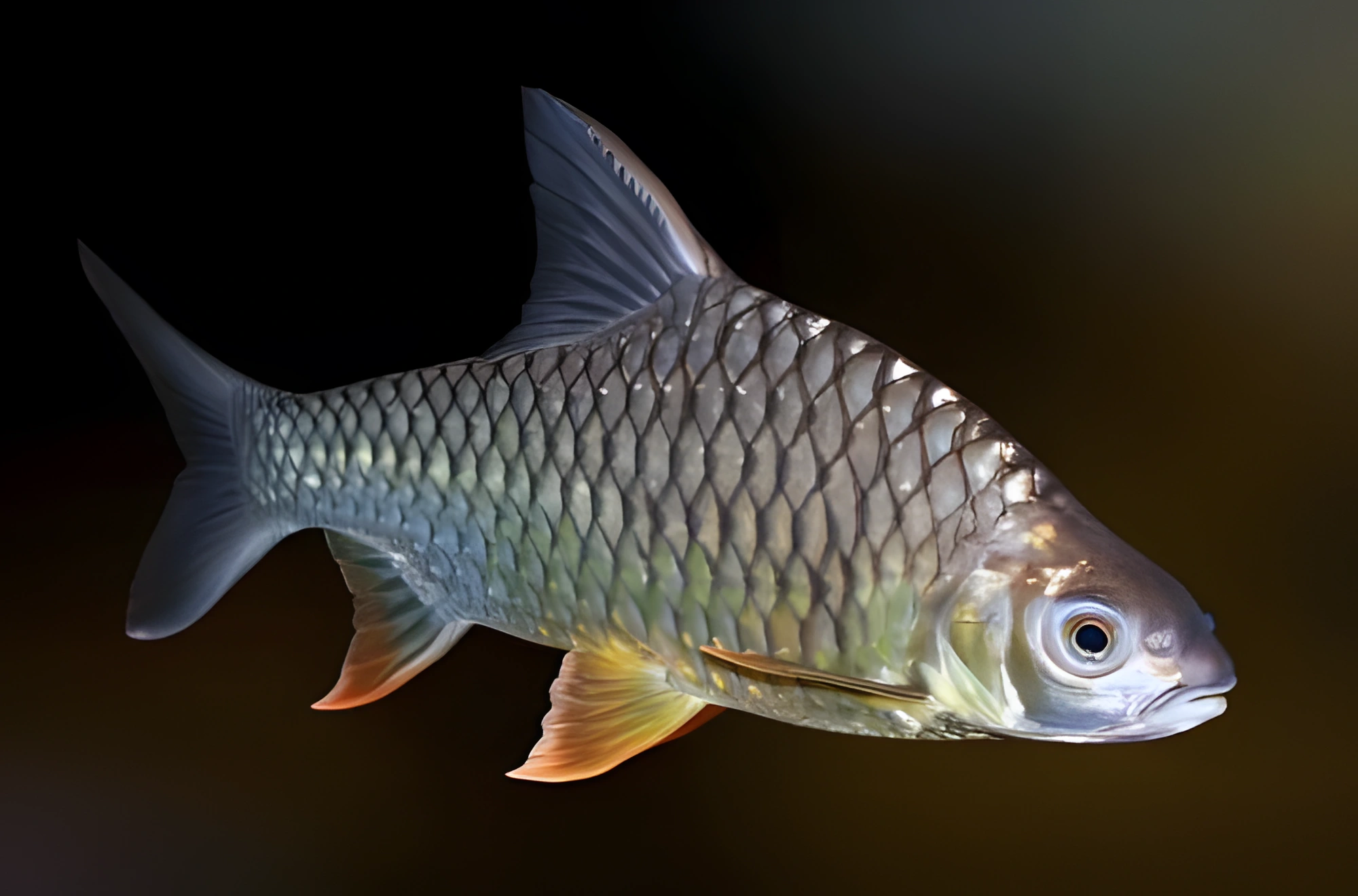 Fotografía del pez de acuario Hypsibarbus