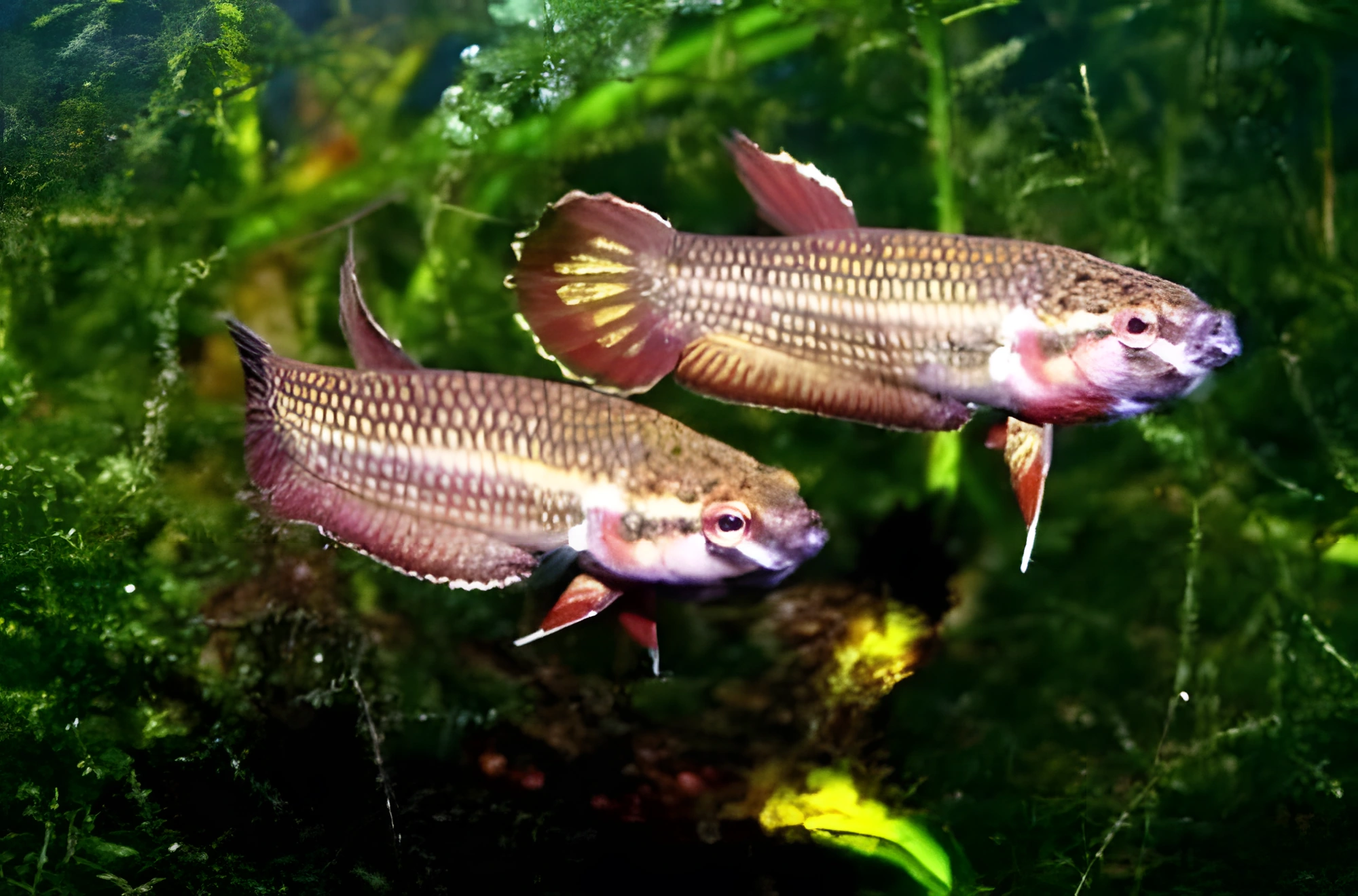 Fotografía del pez de acuario Betta de Dennis Yong