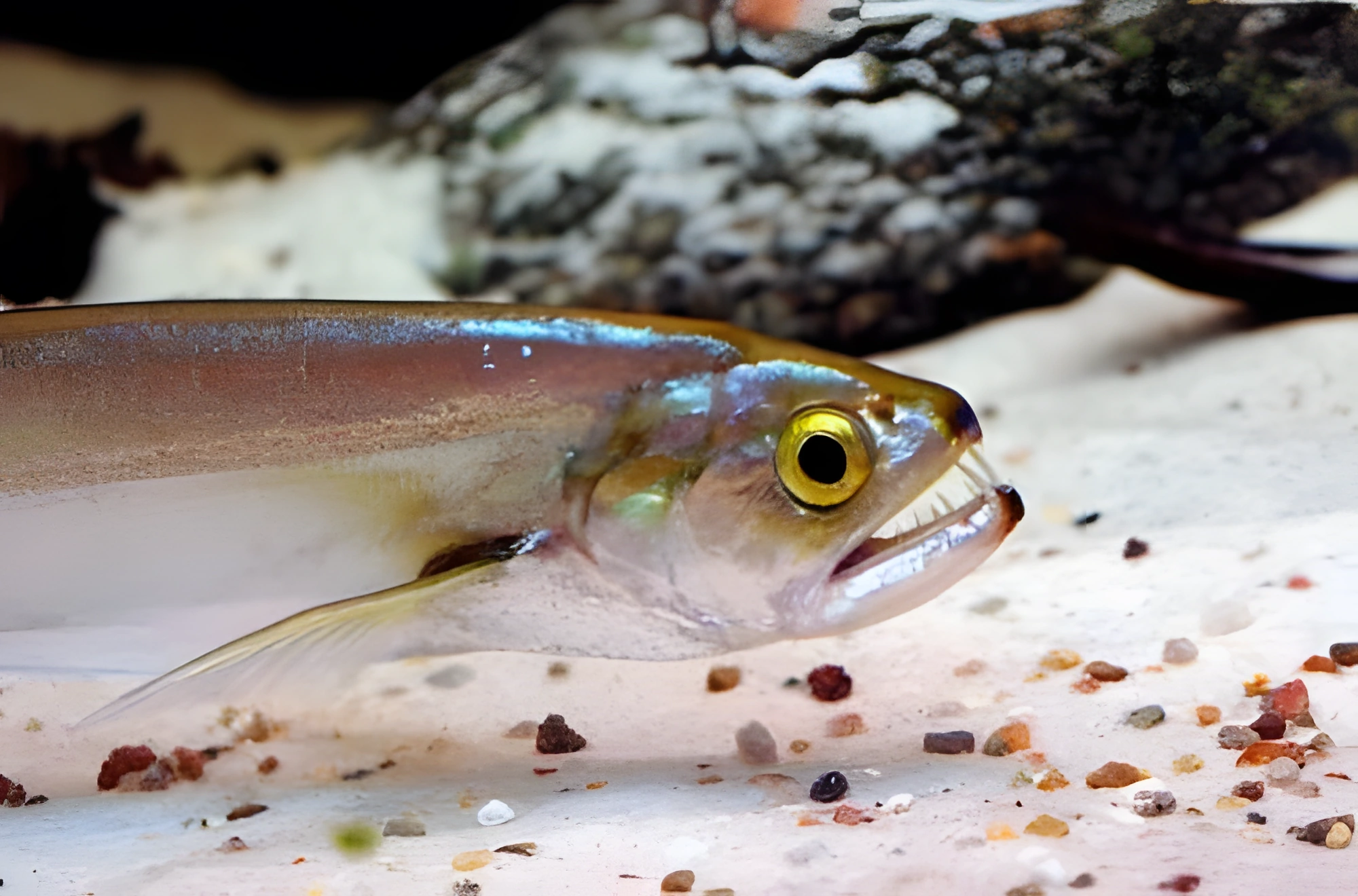 Fotografía del pez de acuario Biara