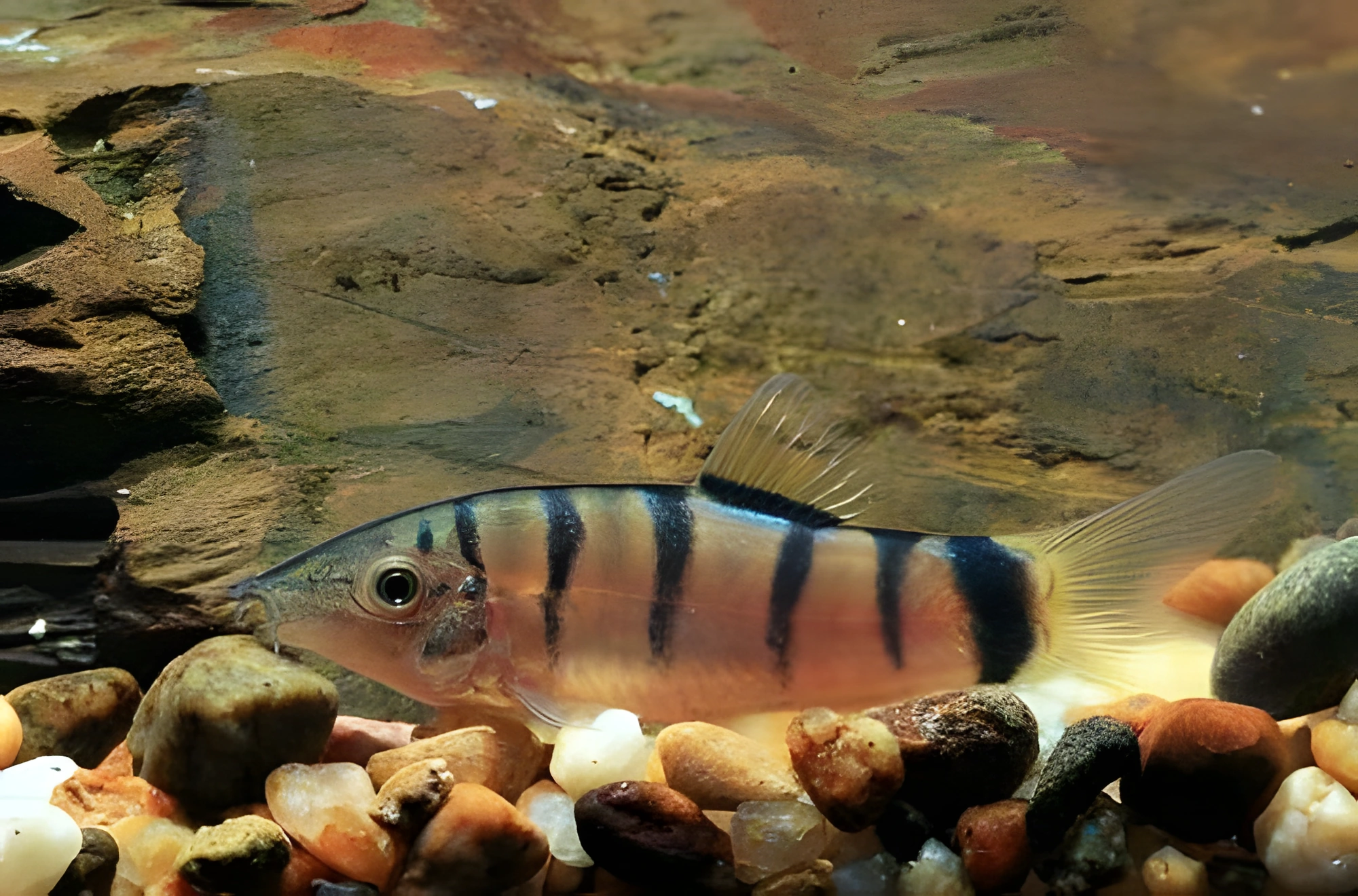 Fotografía del pez de acuario Botia morleti