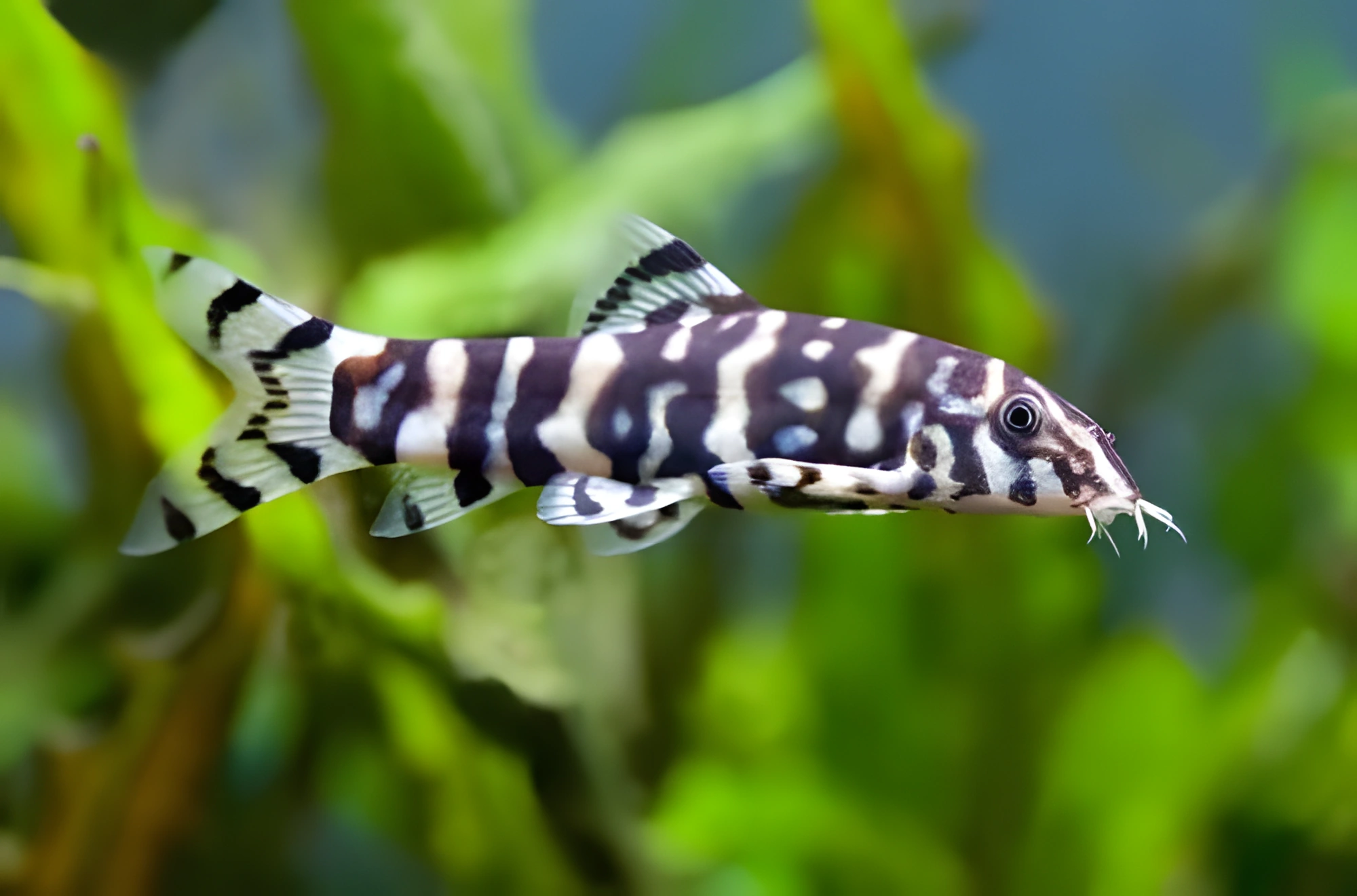 Fotografía del pez de acuario Botia lohachata