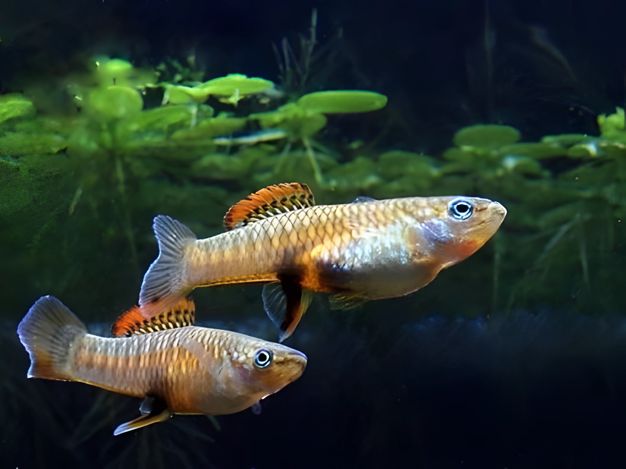 Fotografía del pez de acuario Brachyrhaphis de Rosen