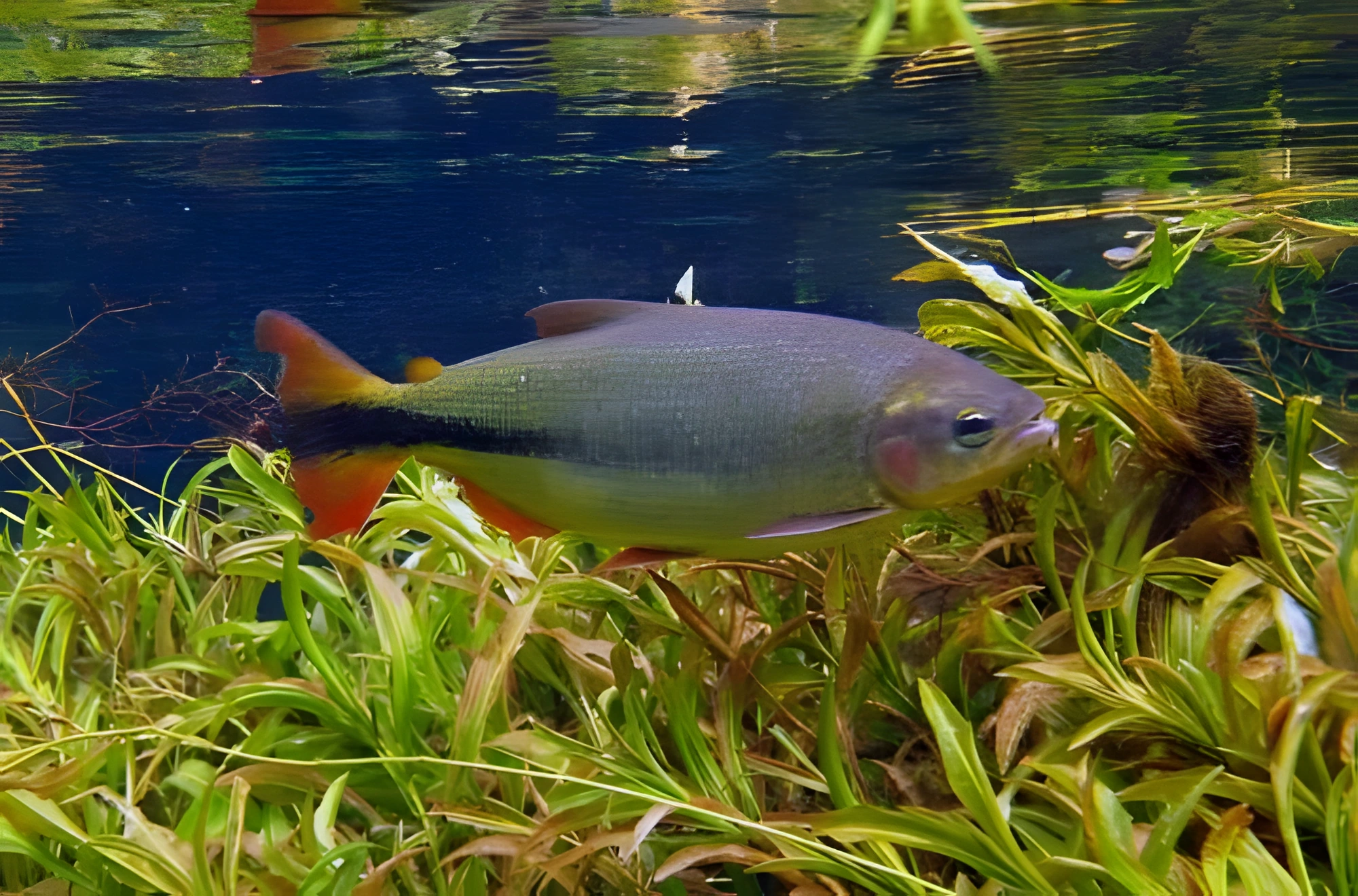 Fotografía del pez de acuario Brycon hilarii