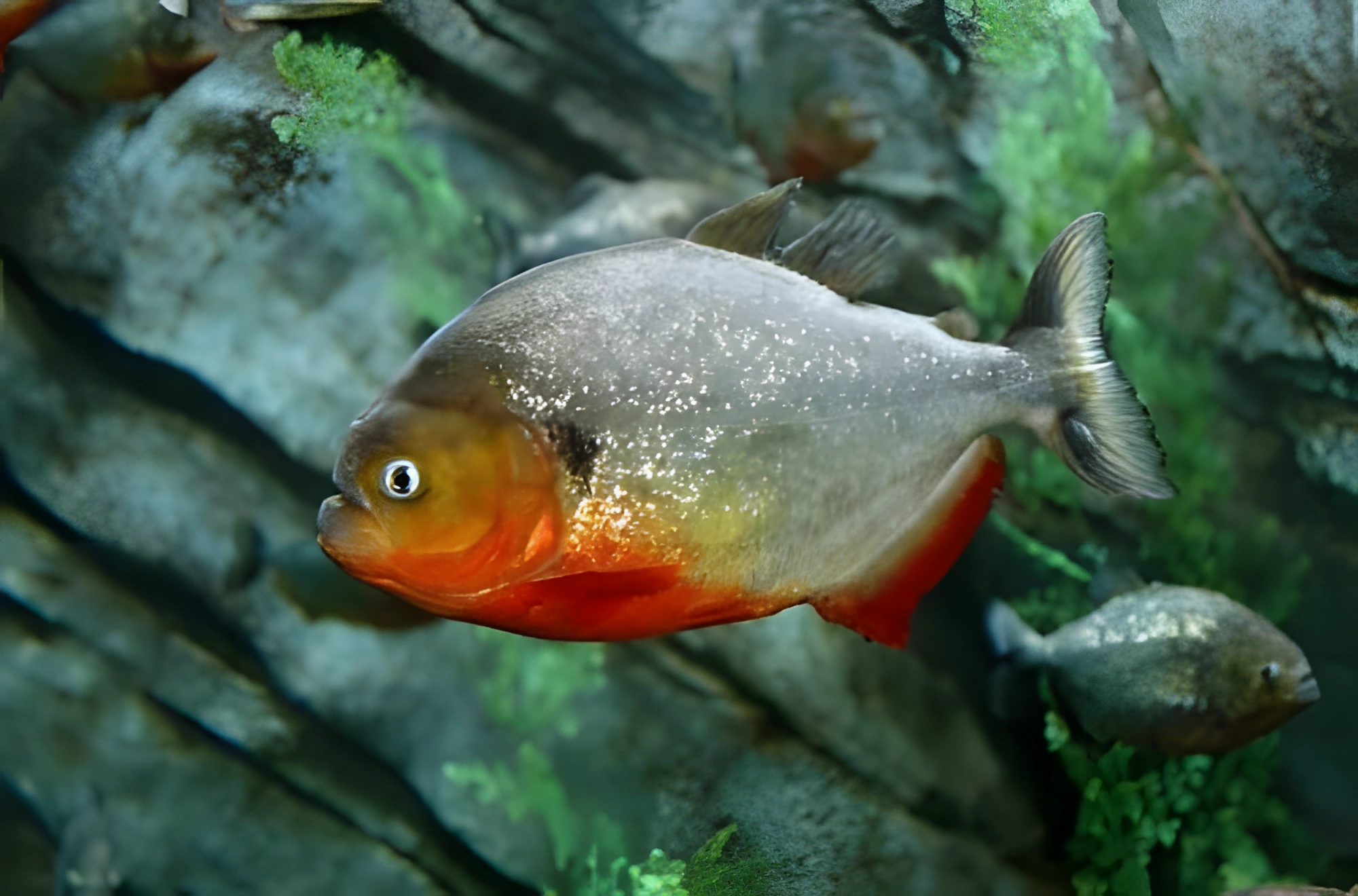 Fotografía del pez de acuario Piraña de puntos negros