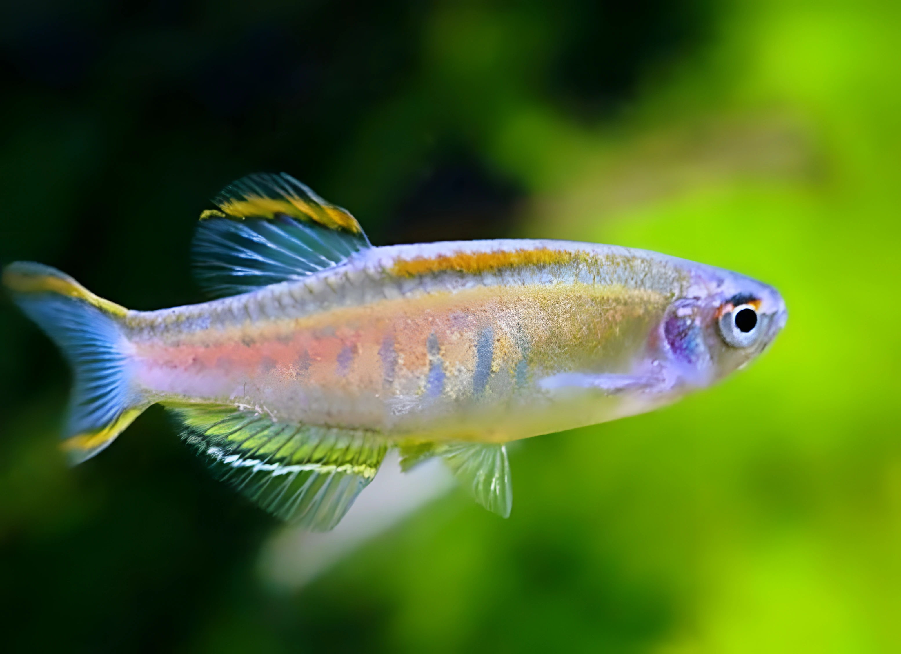 Fotografía del pez de acuario Danio choprae