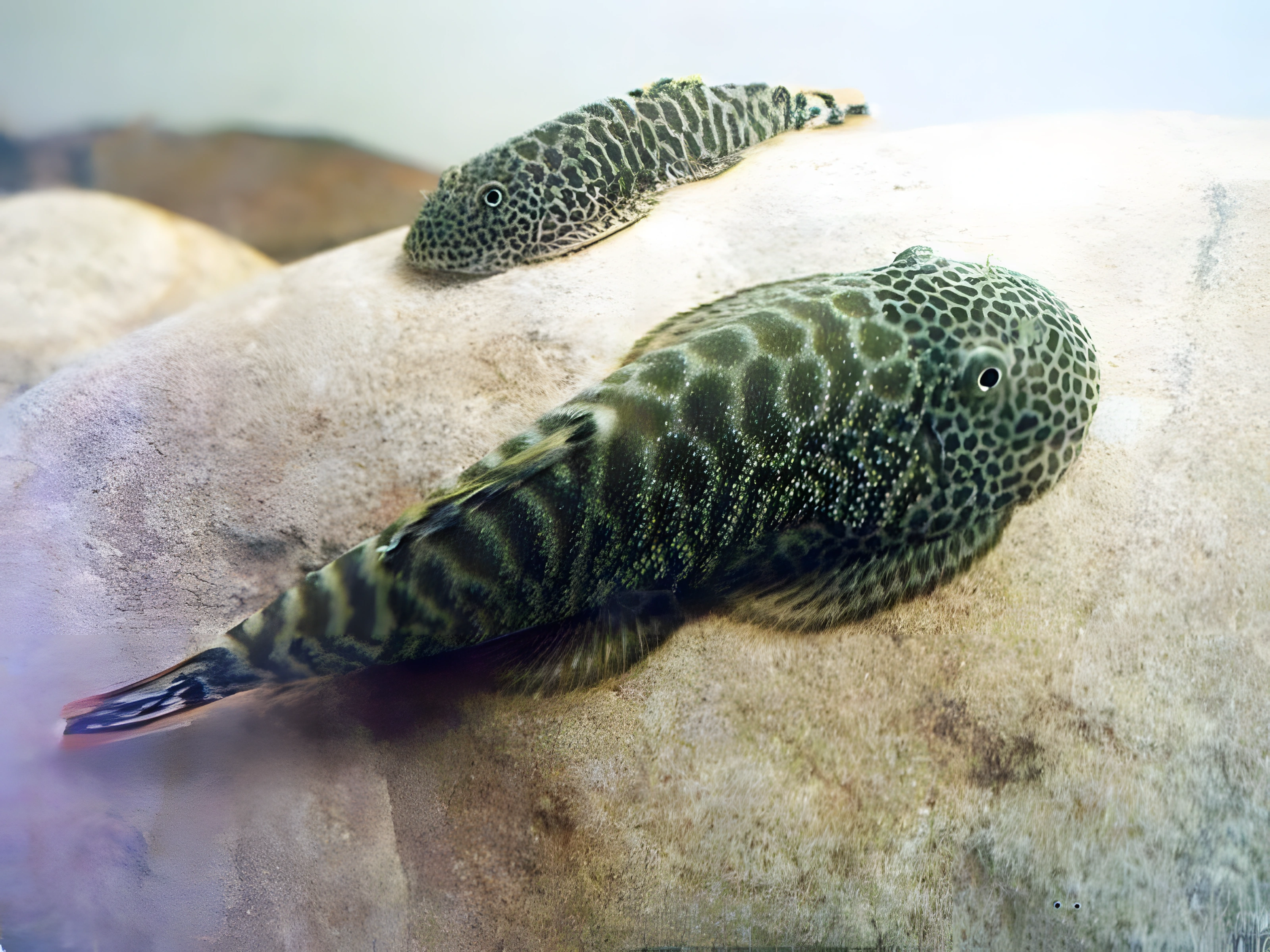 Fotografía del pez de acuario Gastromyzon monticola