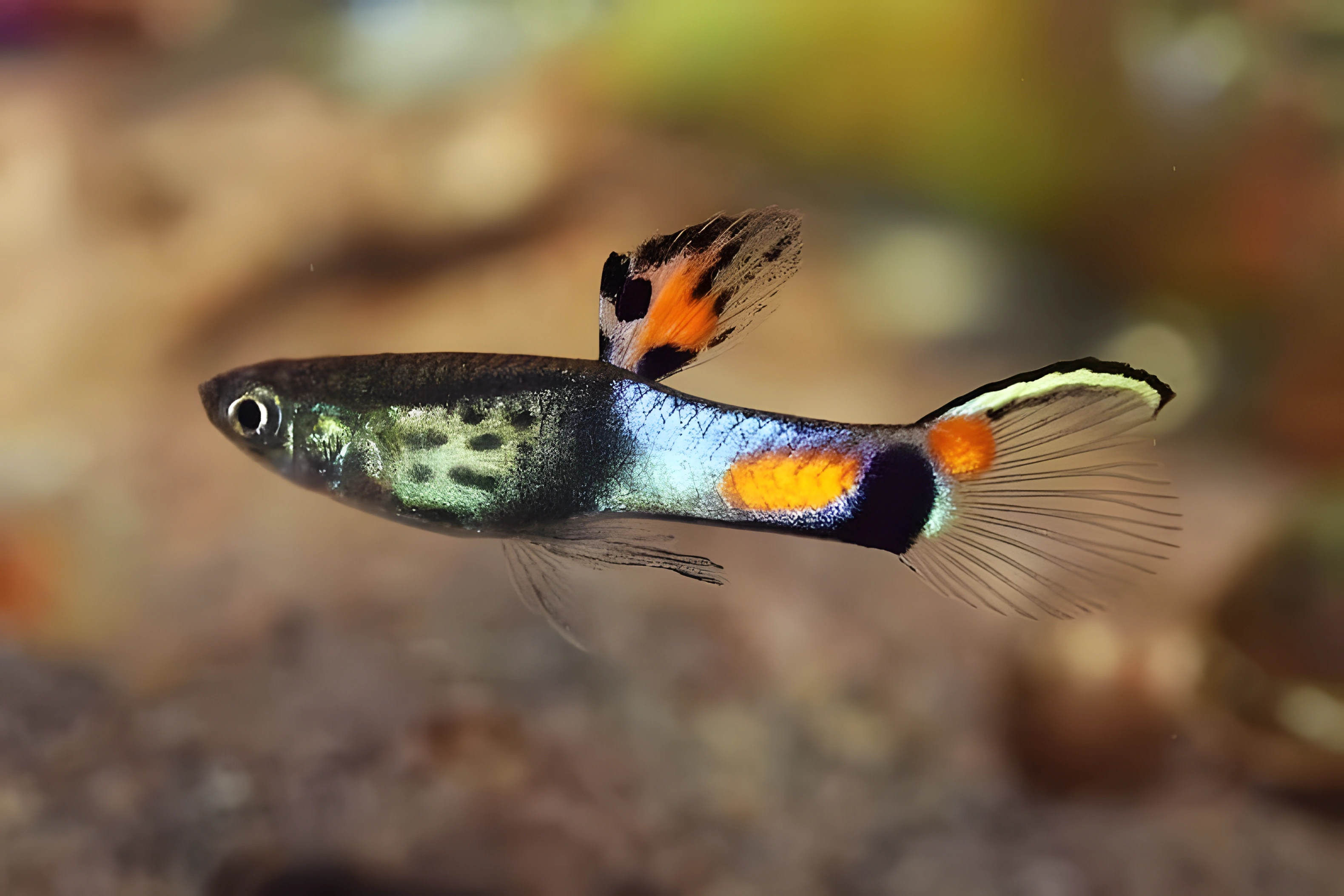 Photo of aquarium fish Endler's Guppy
