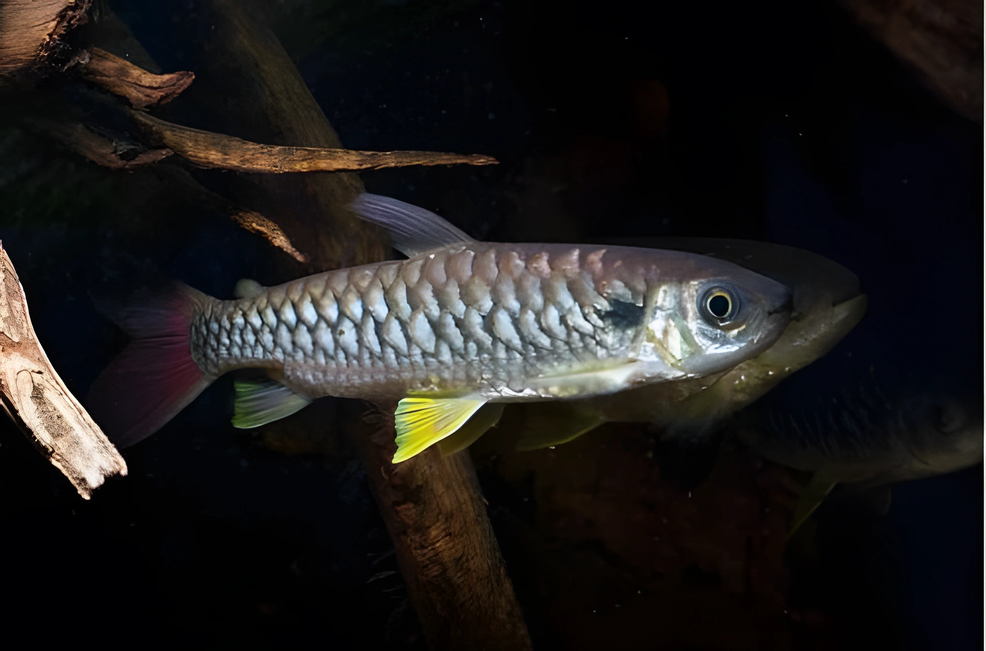 Fotografía del pez de acuario Chalceus