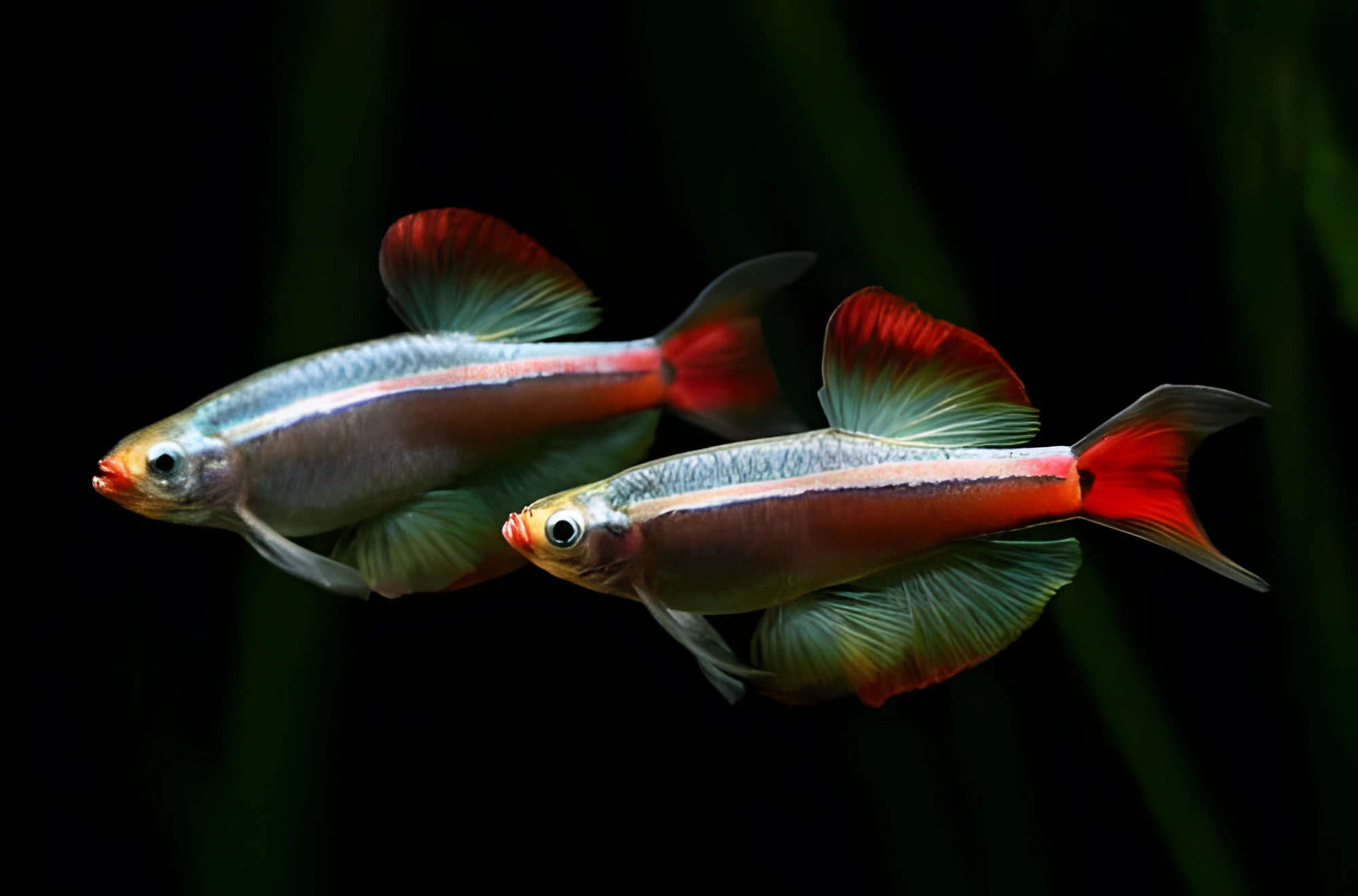Photo of aquarium fish White Cloud Mountain Minnow