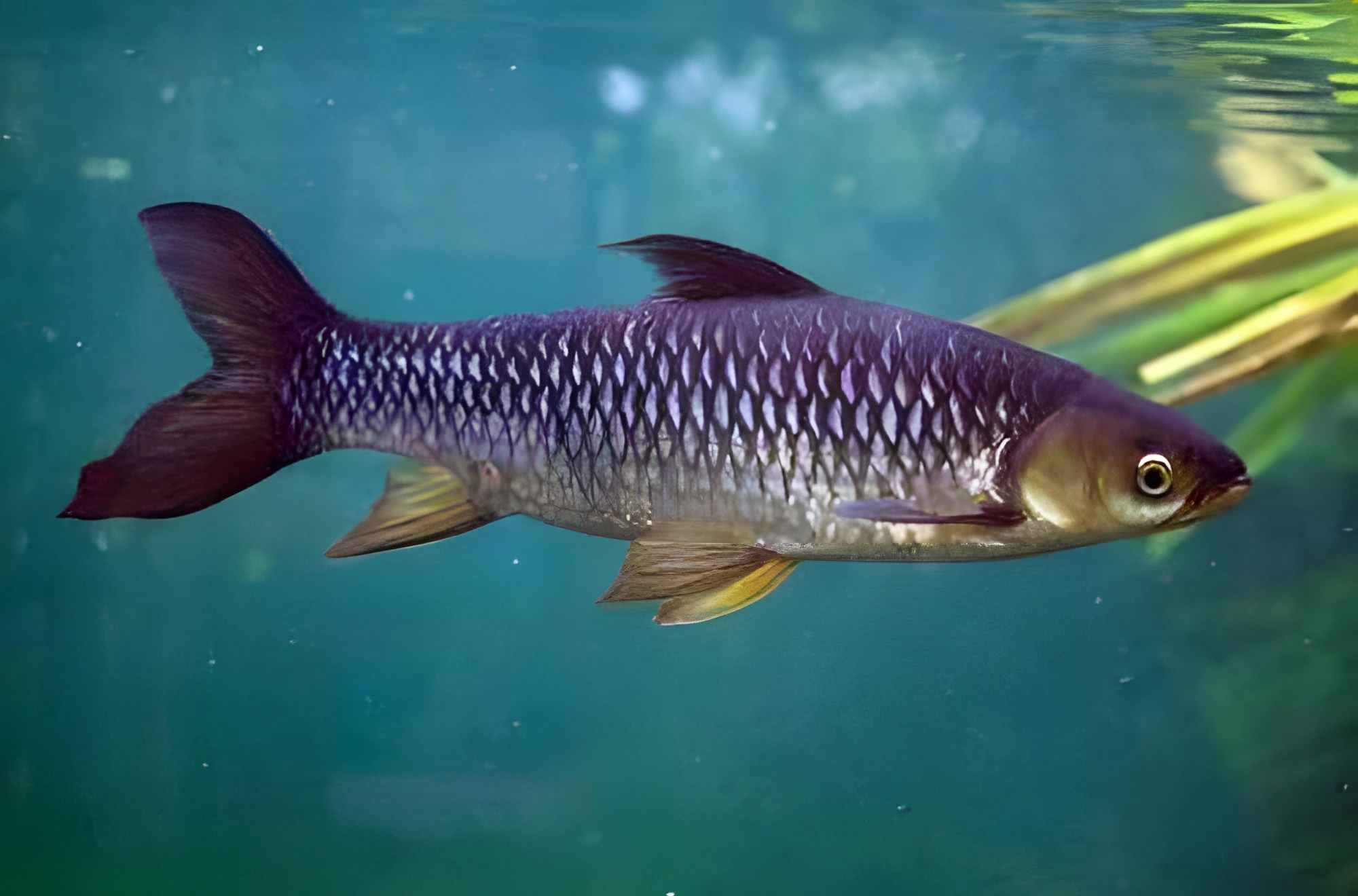 Fotografía del pez de acuario Carpa de Hoeven