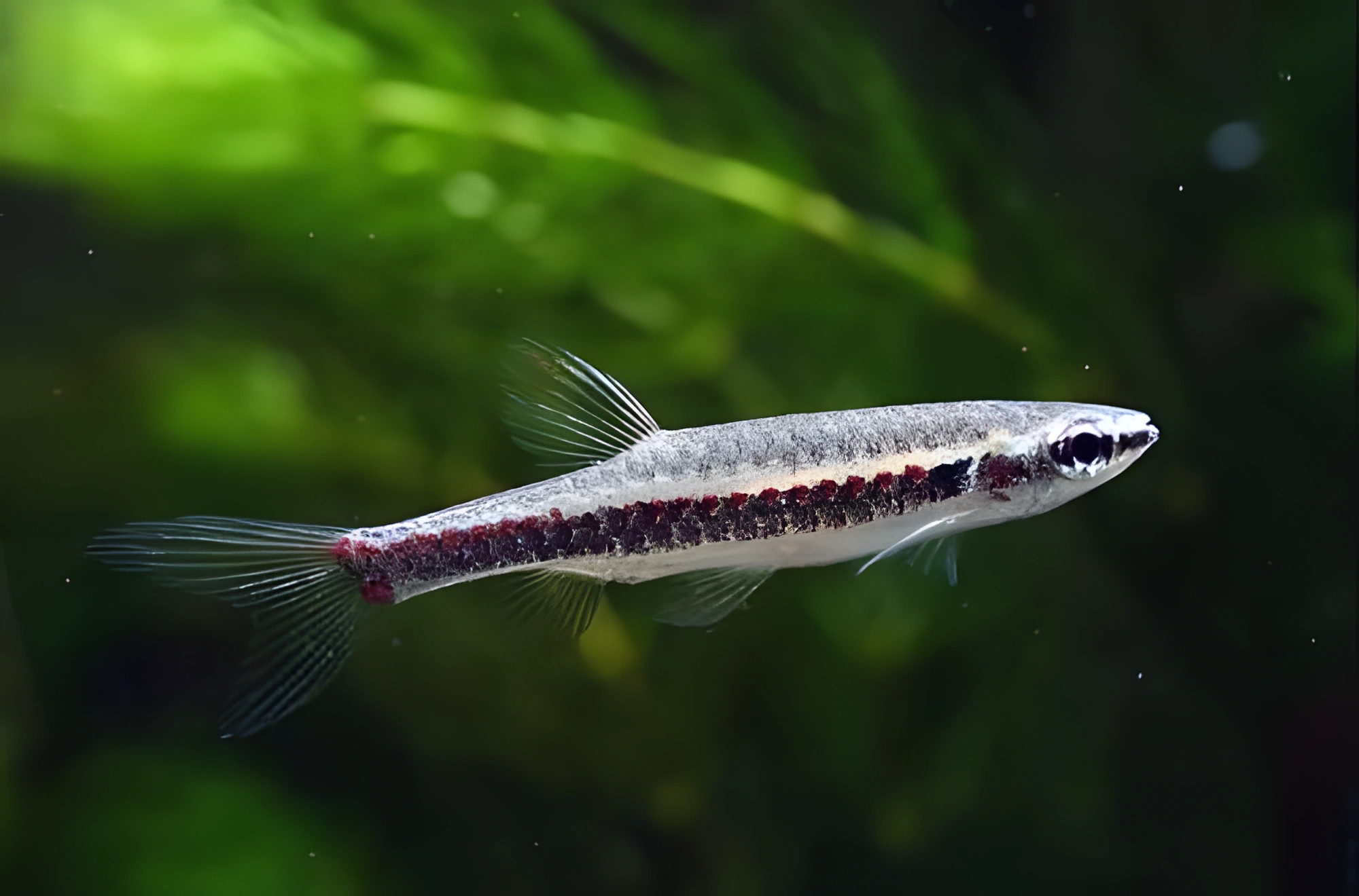 Fotografía del pez de acuario Copeina de Natterer