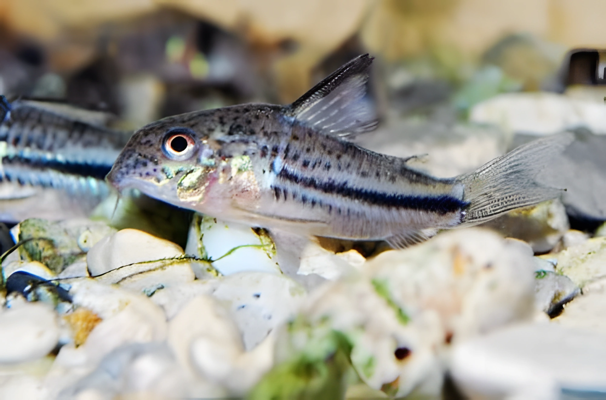 Fotografía del pez de acuario Corydoras de Bond