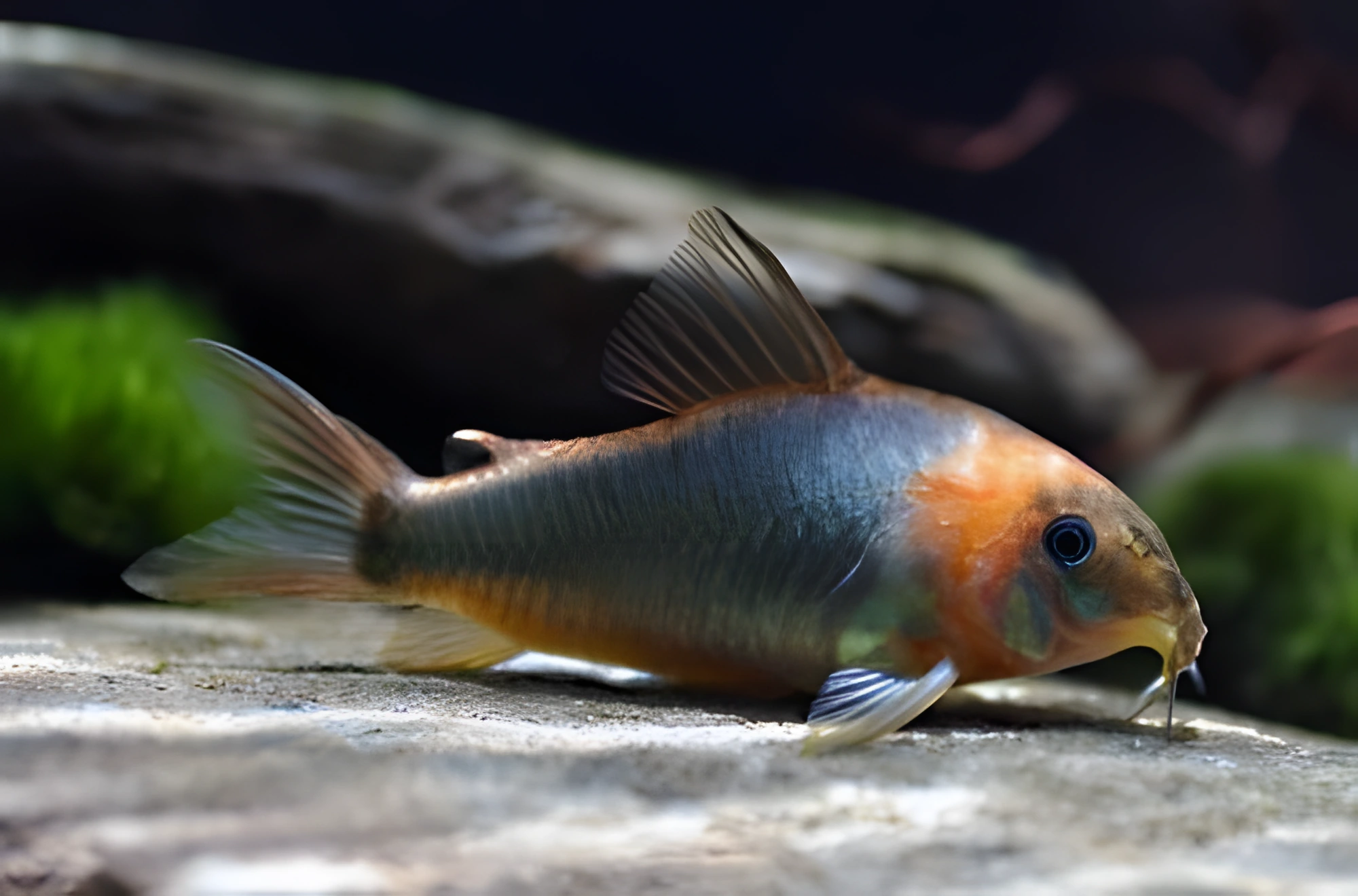 Fotografía del pez de acuario Corydora caballero