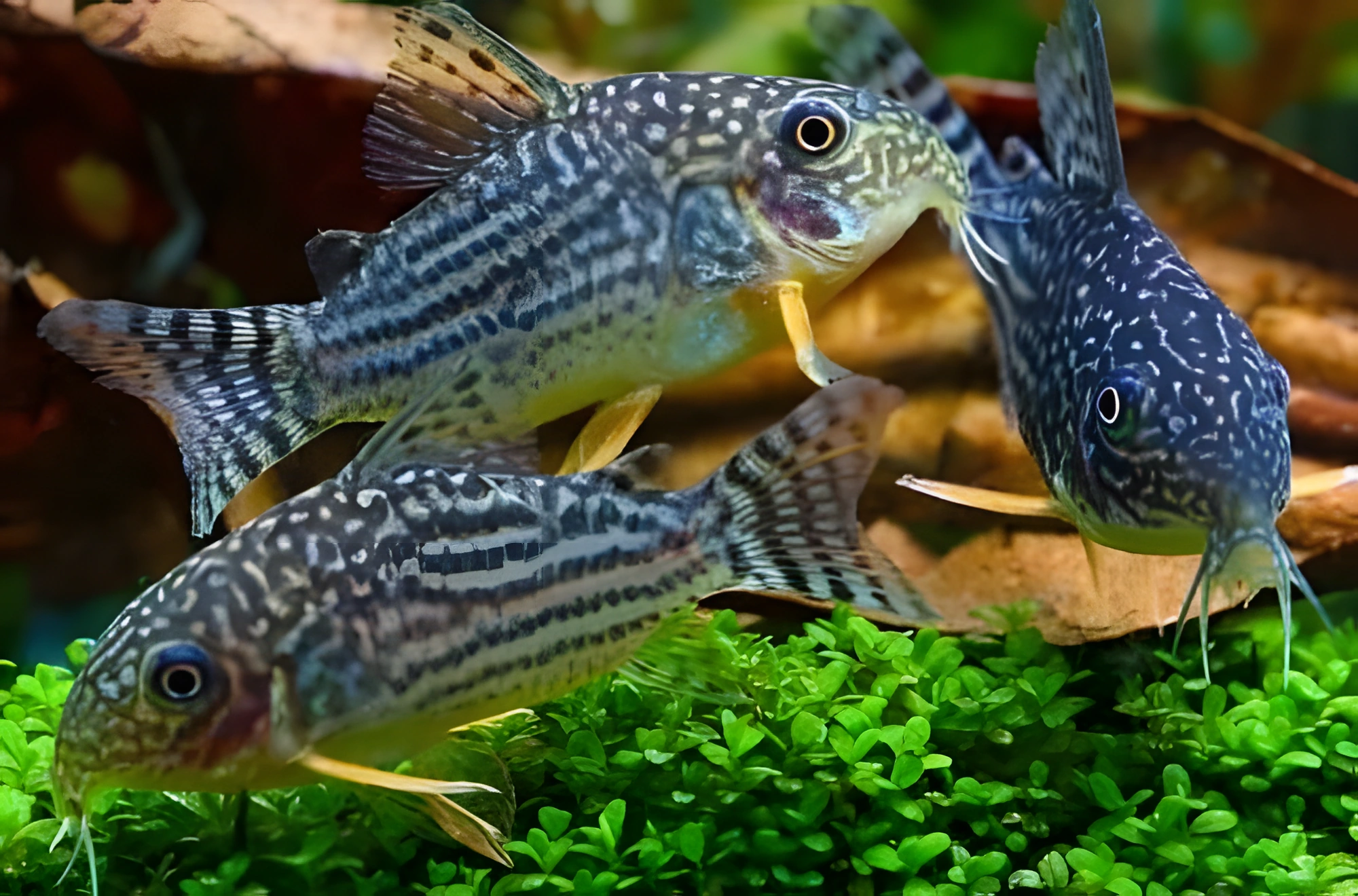 Fotografía del pez de acuario Corydoras de Sterba