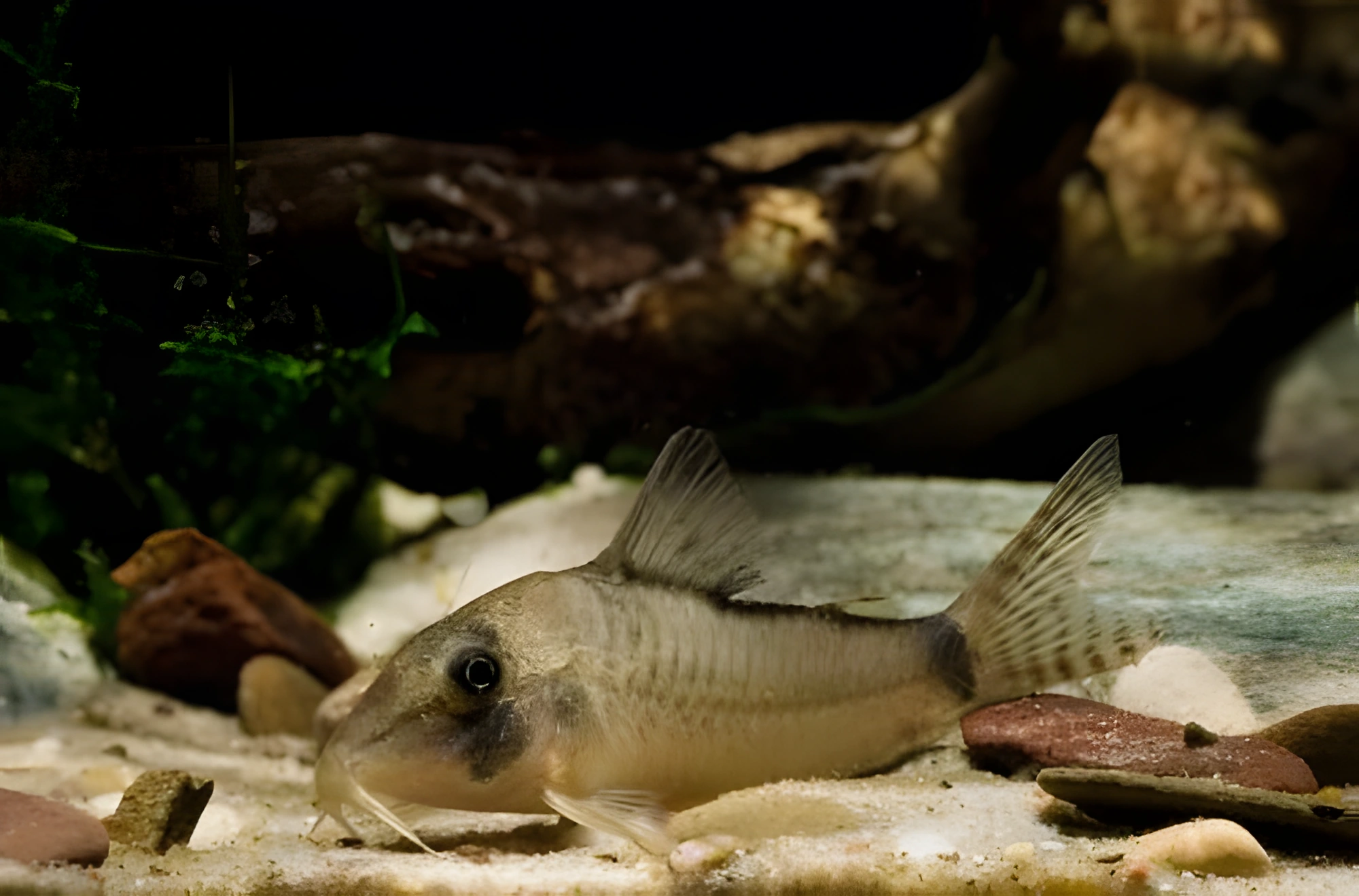 Fotografía del pez de acuario Corydoras simulatus