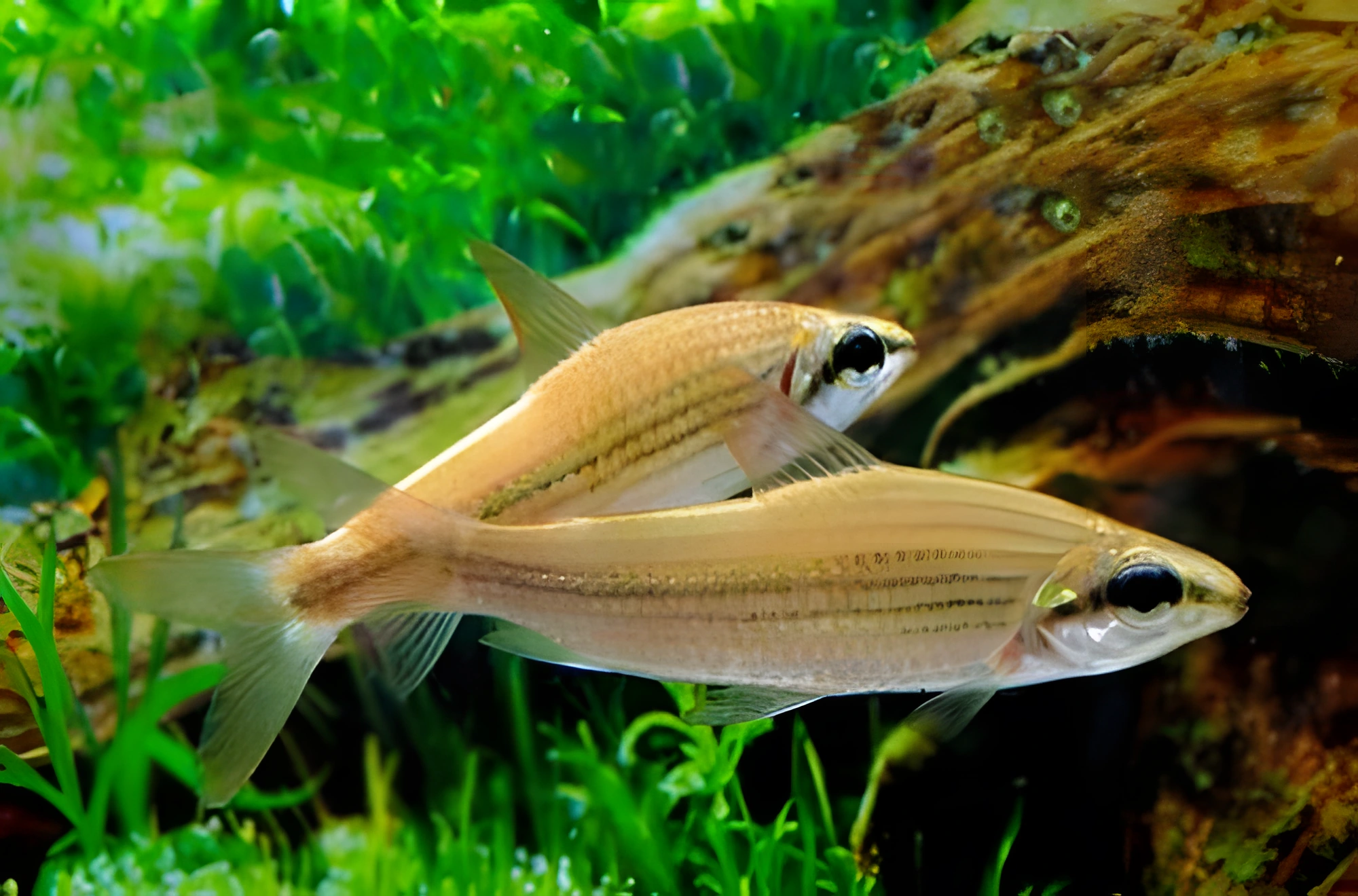 Fotografía del pez de acuario Curimata