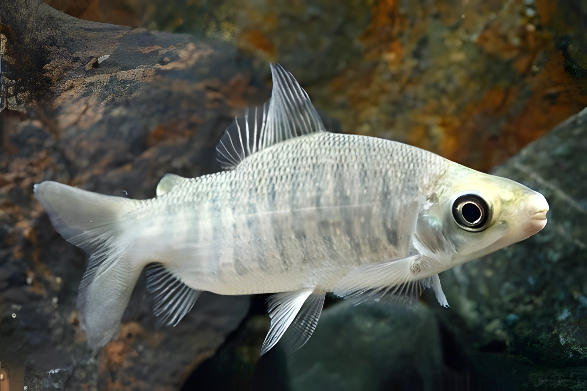 Fotografía del pez de acuario Distichodus fasciolatus