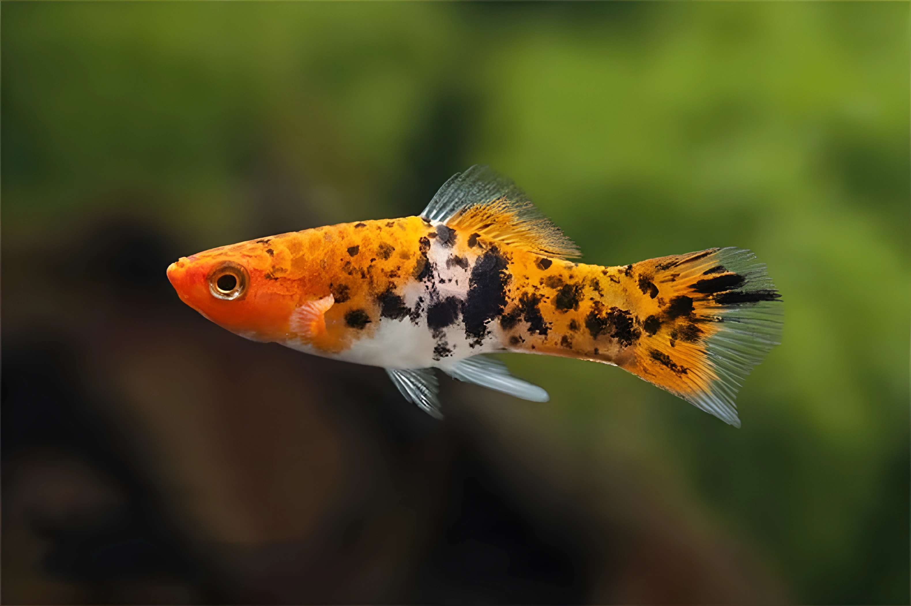 Fotografía del pez de acuario Pez espada Sanke