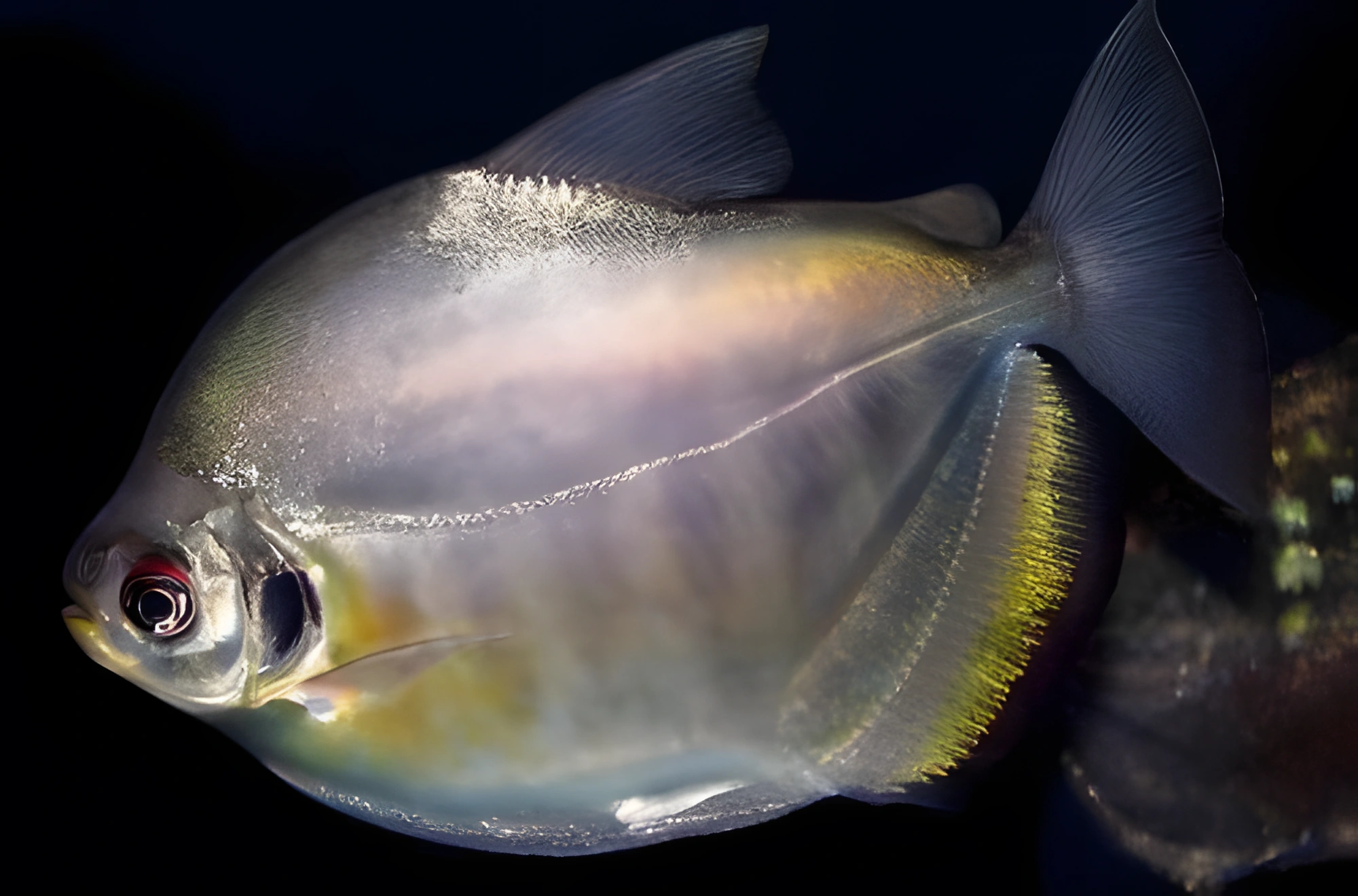 Fotografía del pez de acuario Mylossoma duriventre