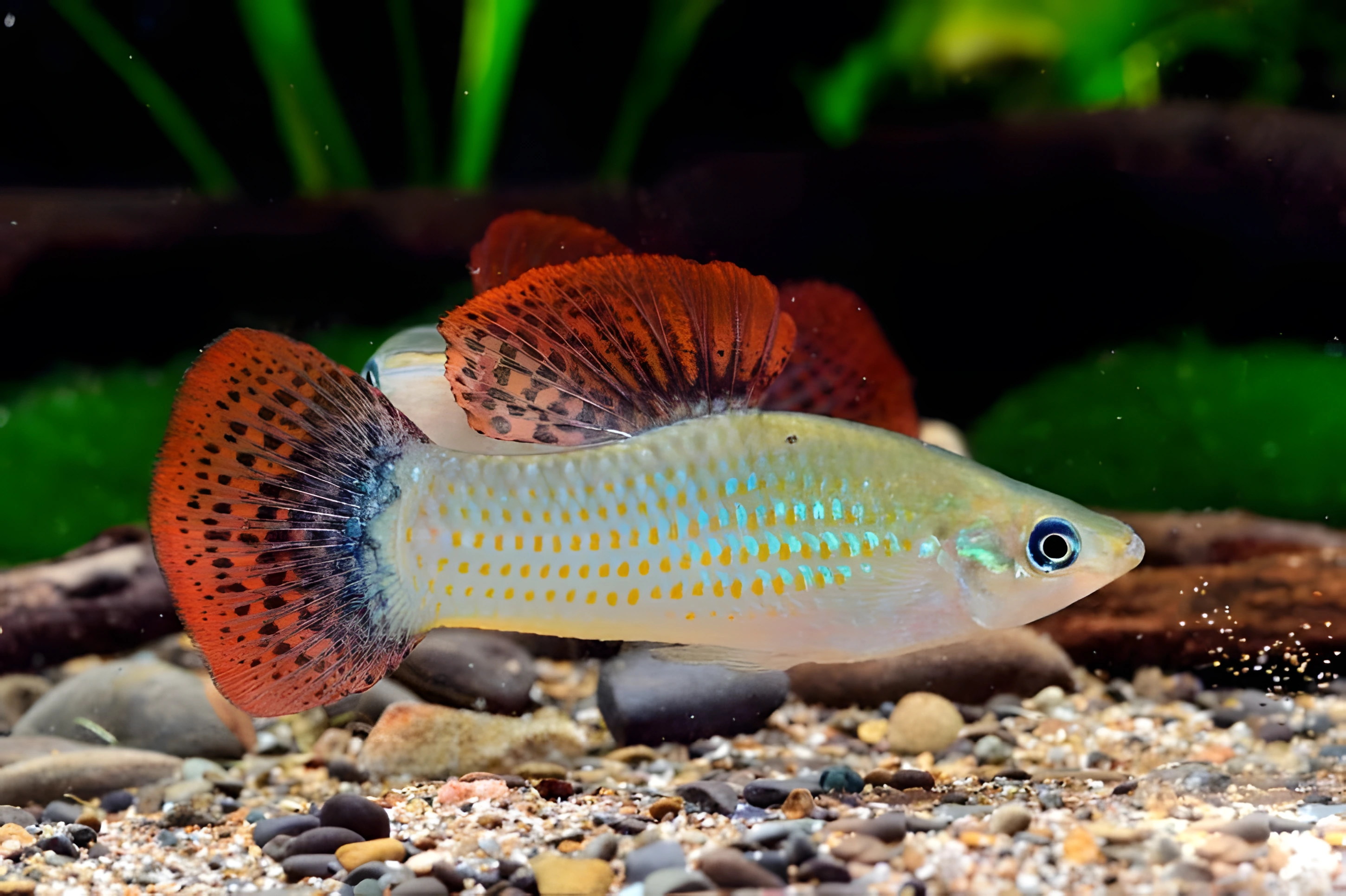 Fotografía del pez de acuario Molly libre