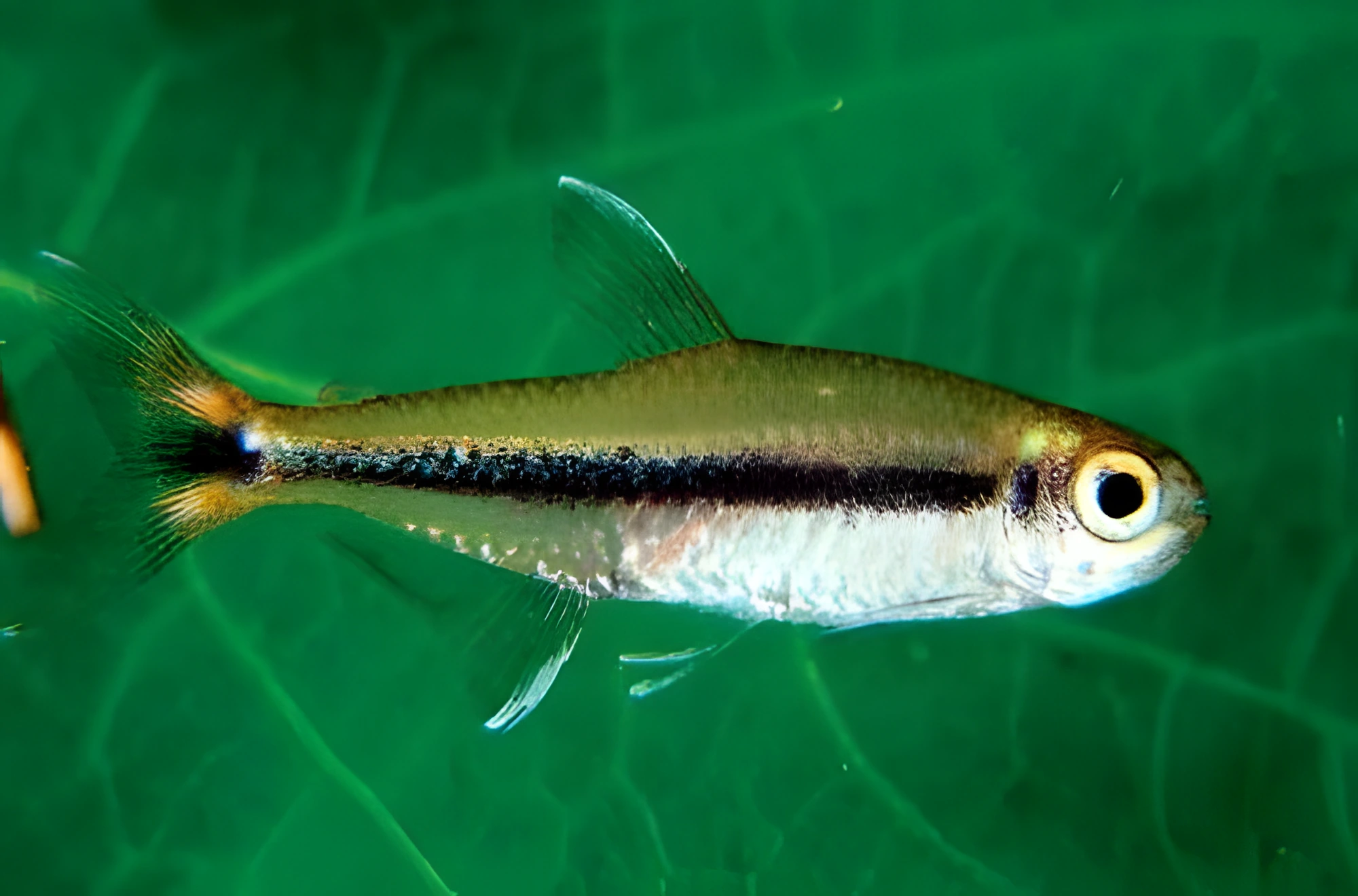 Fotografía del pez de acuario Neón de la sabana