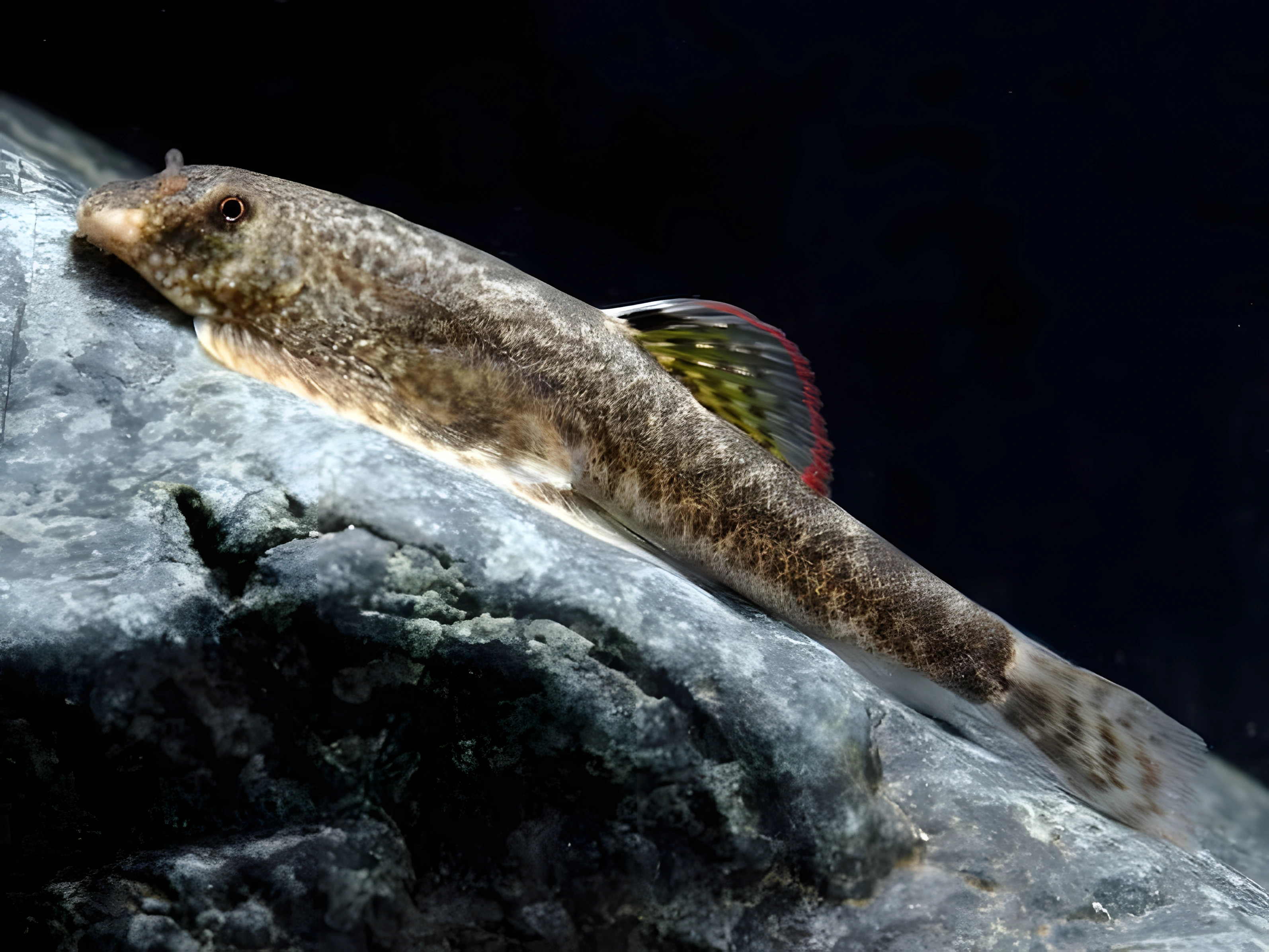 Fotografía del pez de acuario Pseudogastromyzon myersi