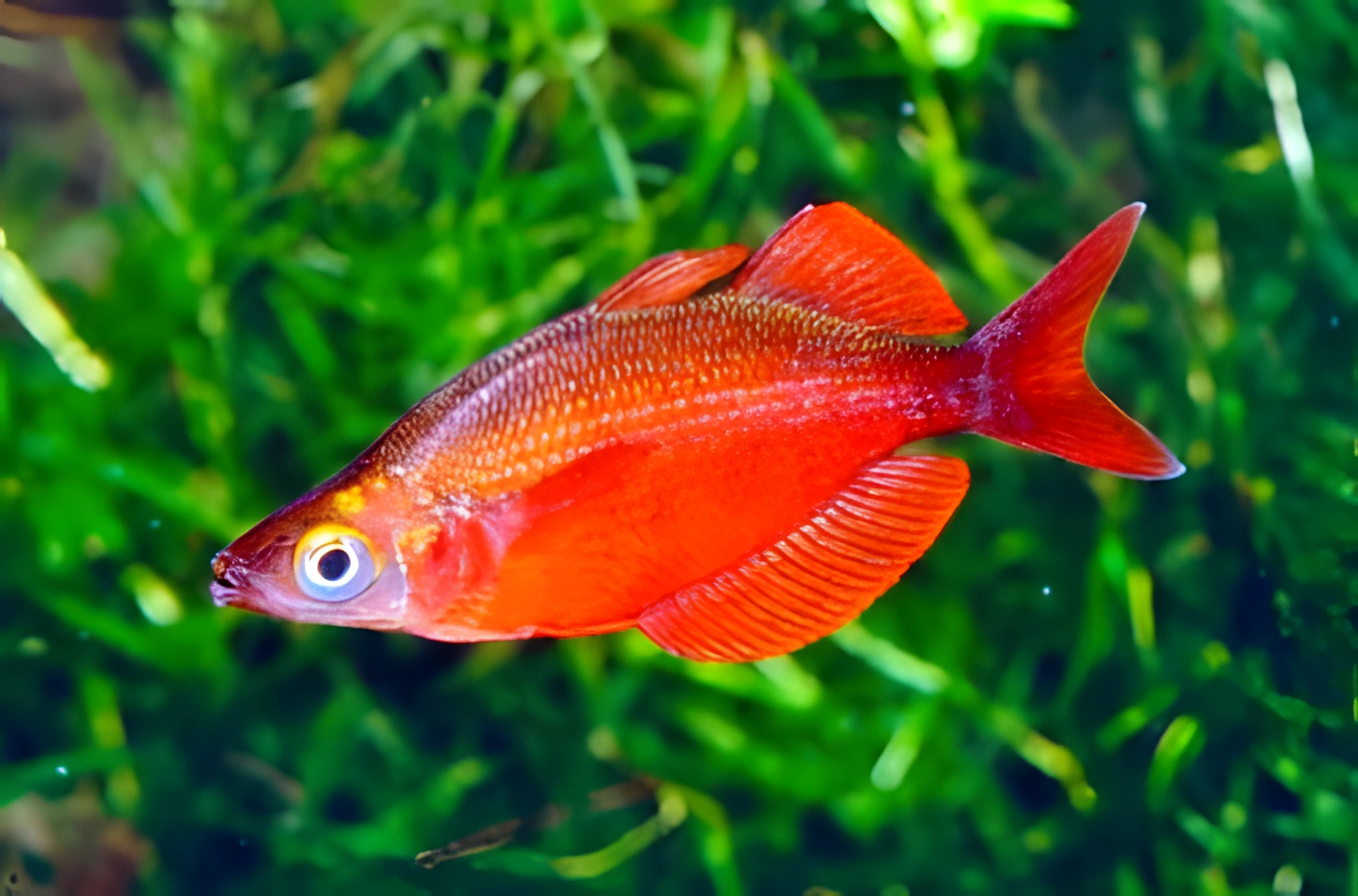 Fotografía del pez de acuario Pez arcoíris de Tami