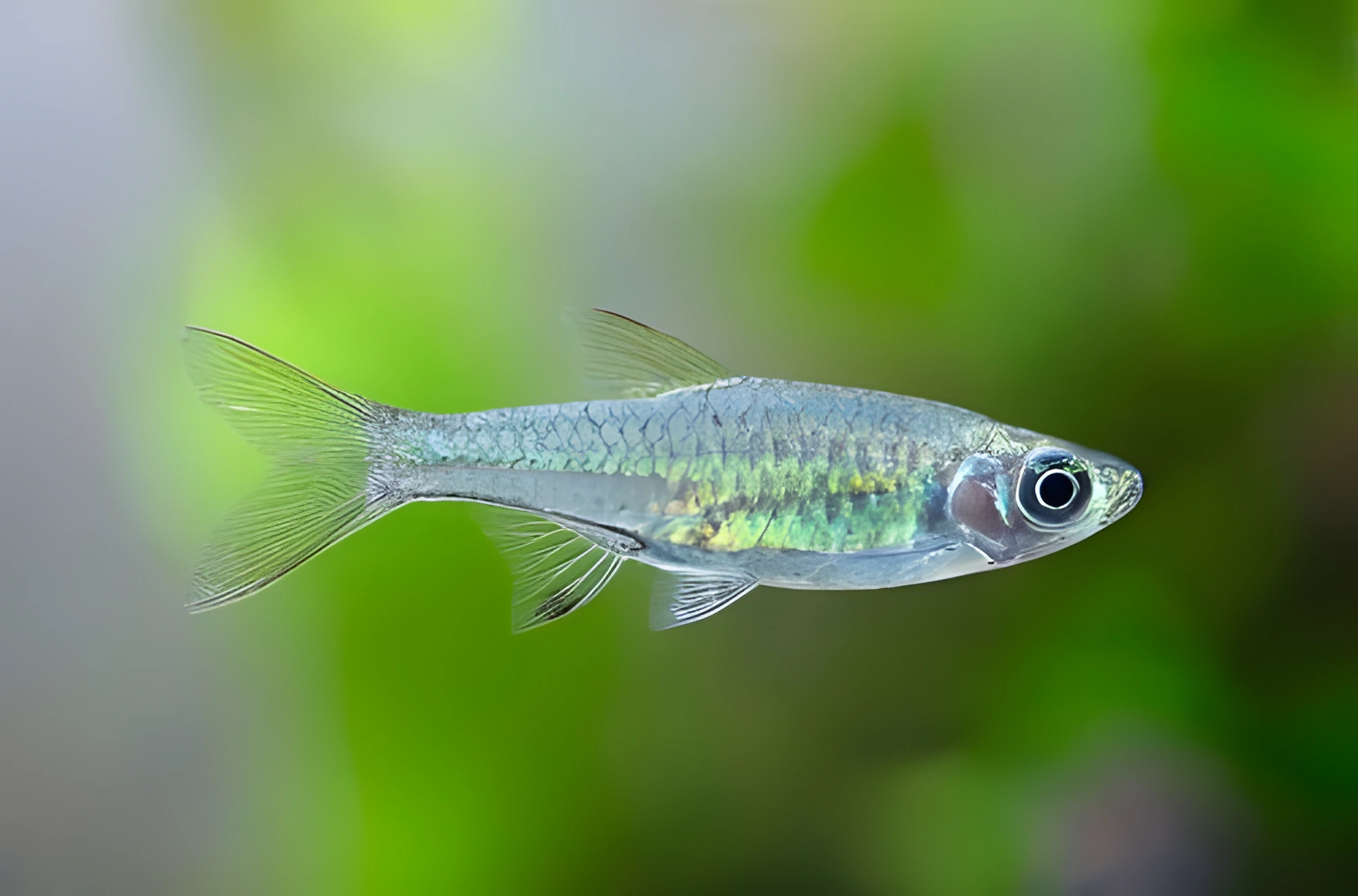 Fotografía del pez de acuario Rasbora bankanensis