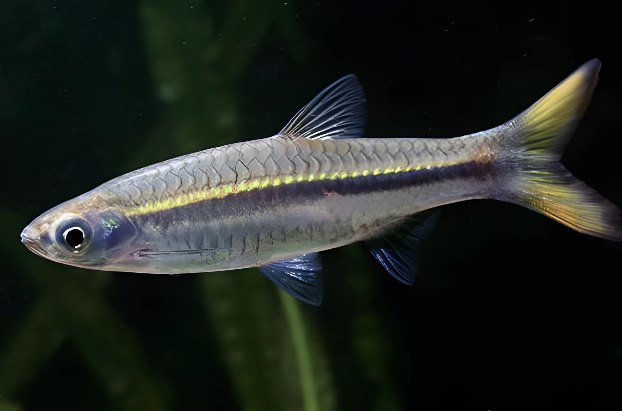 Fotografía del pez de acuario Rasbora Duson