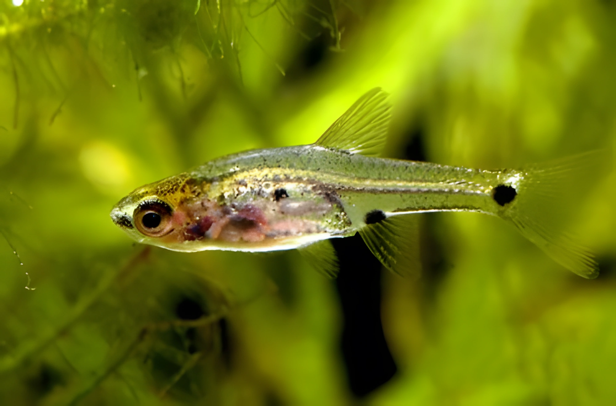 Fotografía del pez de acuario Boraras micros