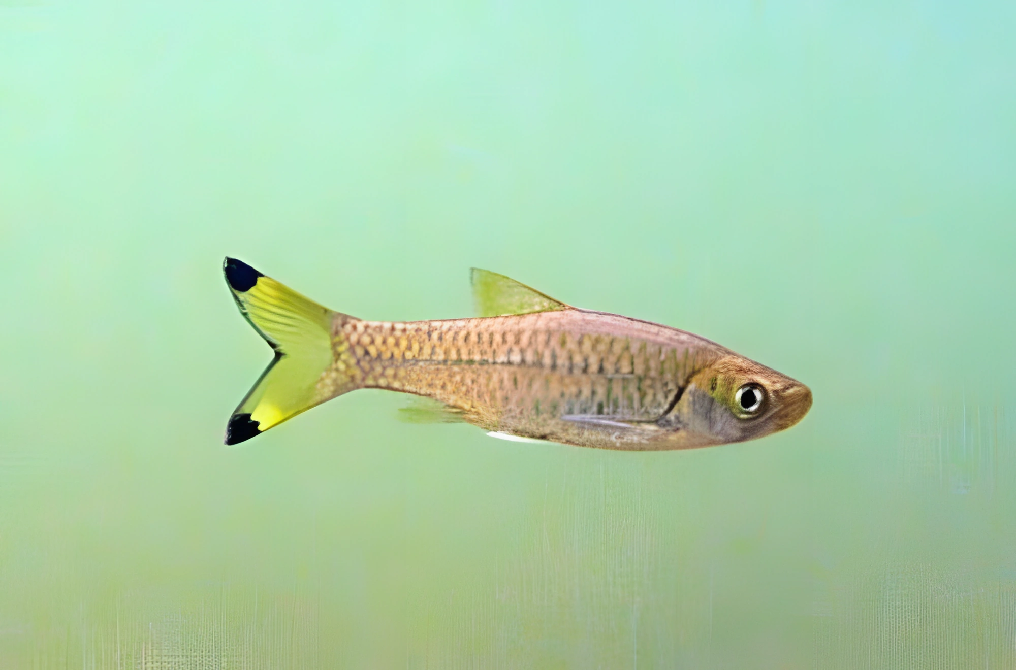 Fotografía del pez de acuario Rasbora simple