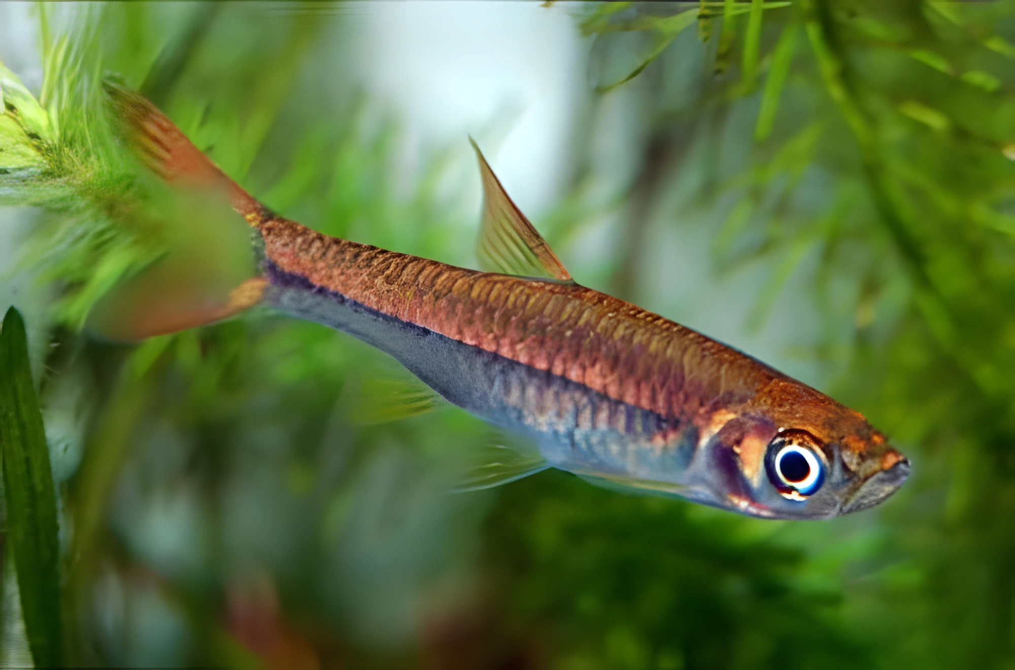 Fotografía del pez de acuario Rasbora tornieri