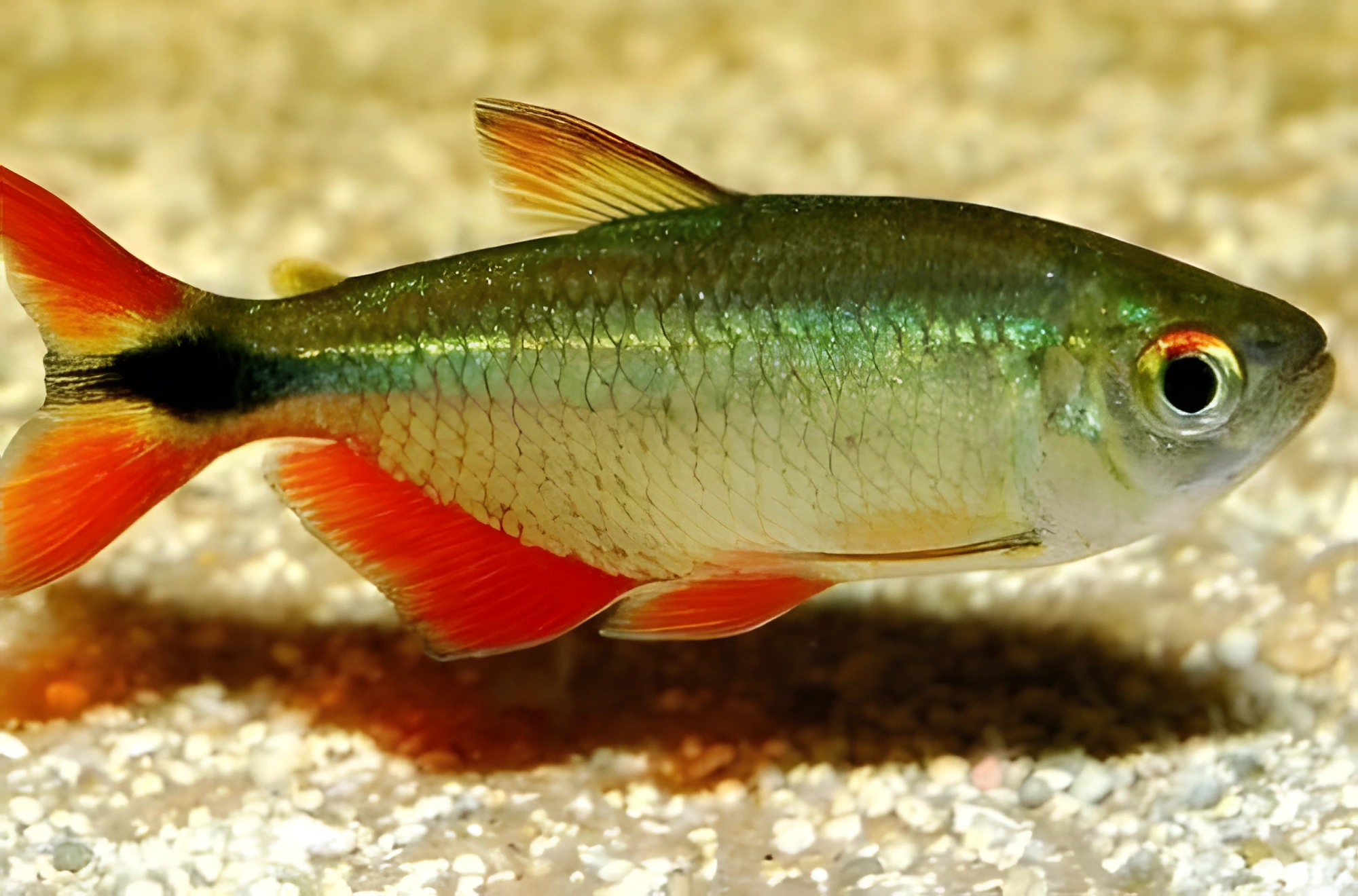 Fotografía del pez de acuario Tetra de Buenos Aires