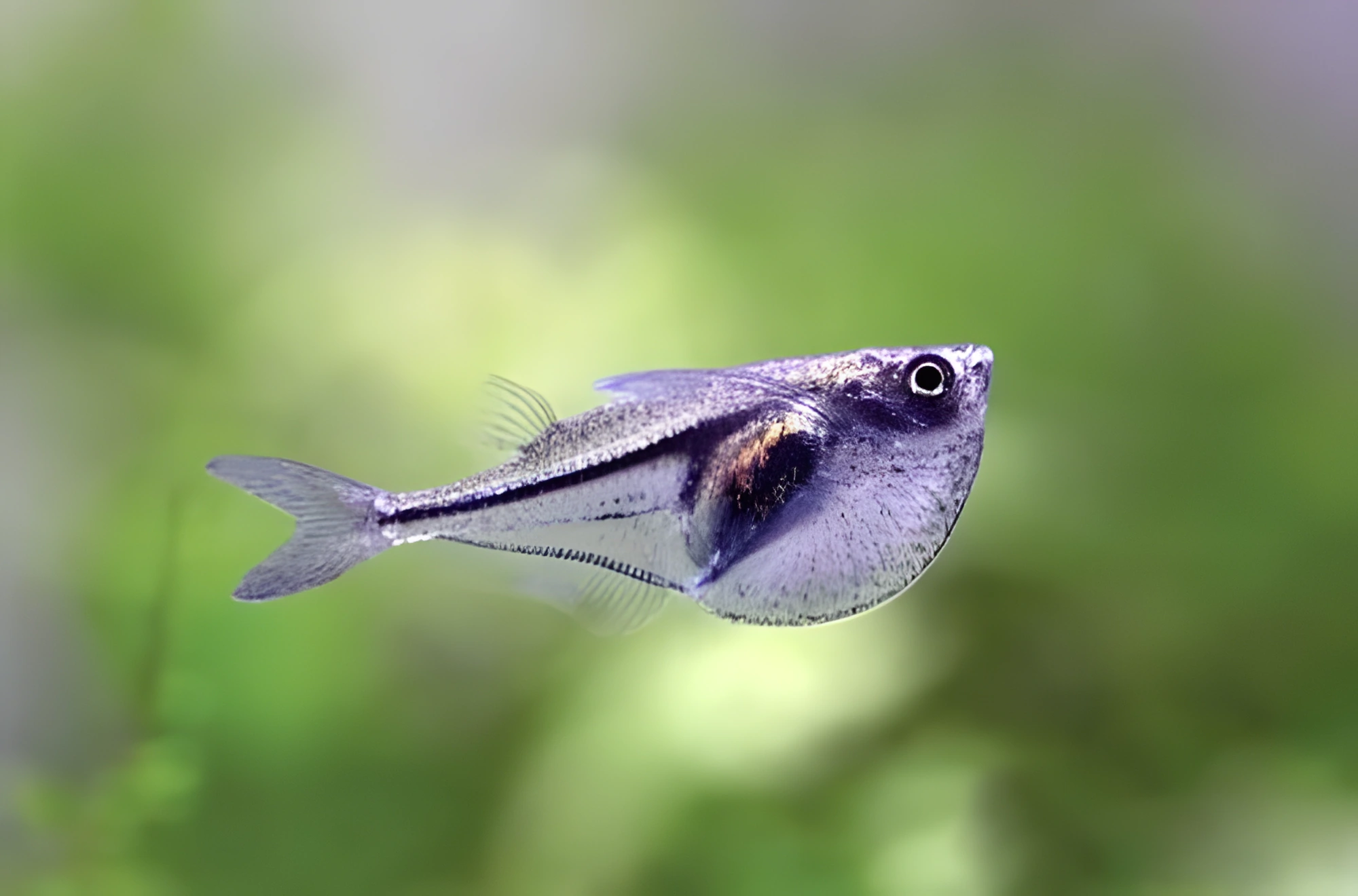 Fotografía del pez de acuario Pez hacha pigmeo