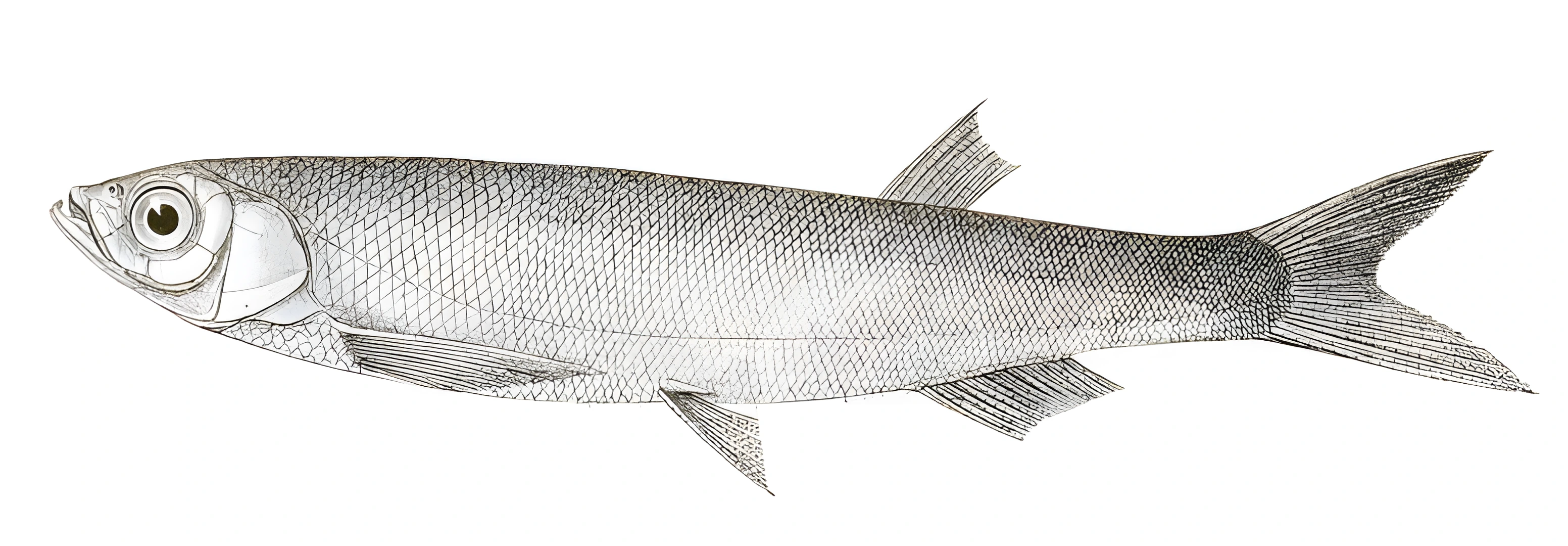 Fotografía del pez de acuario Salmostoma bacaila