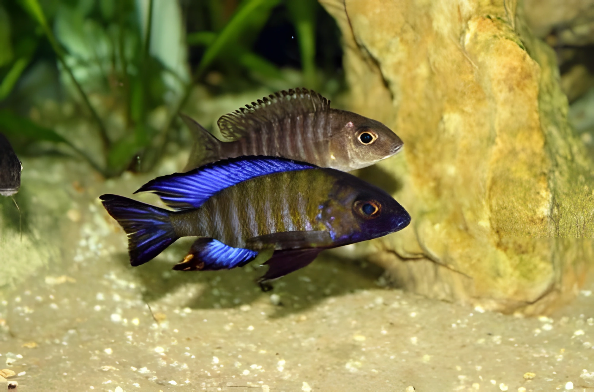 Fotografía del pez de acuario Aulonocara del Norte