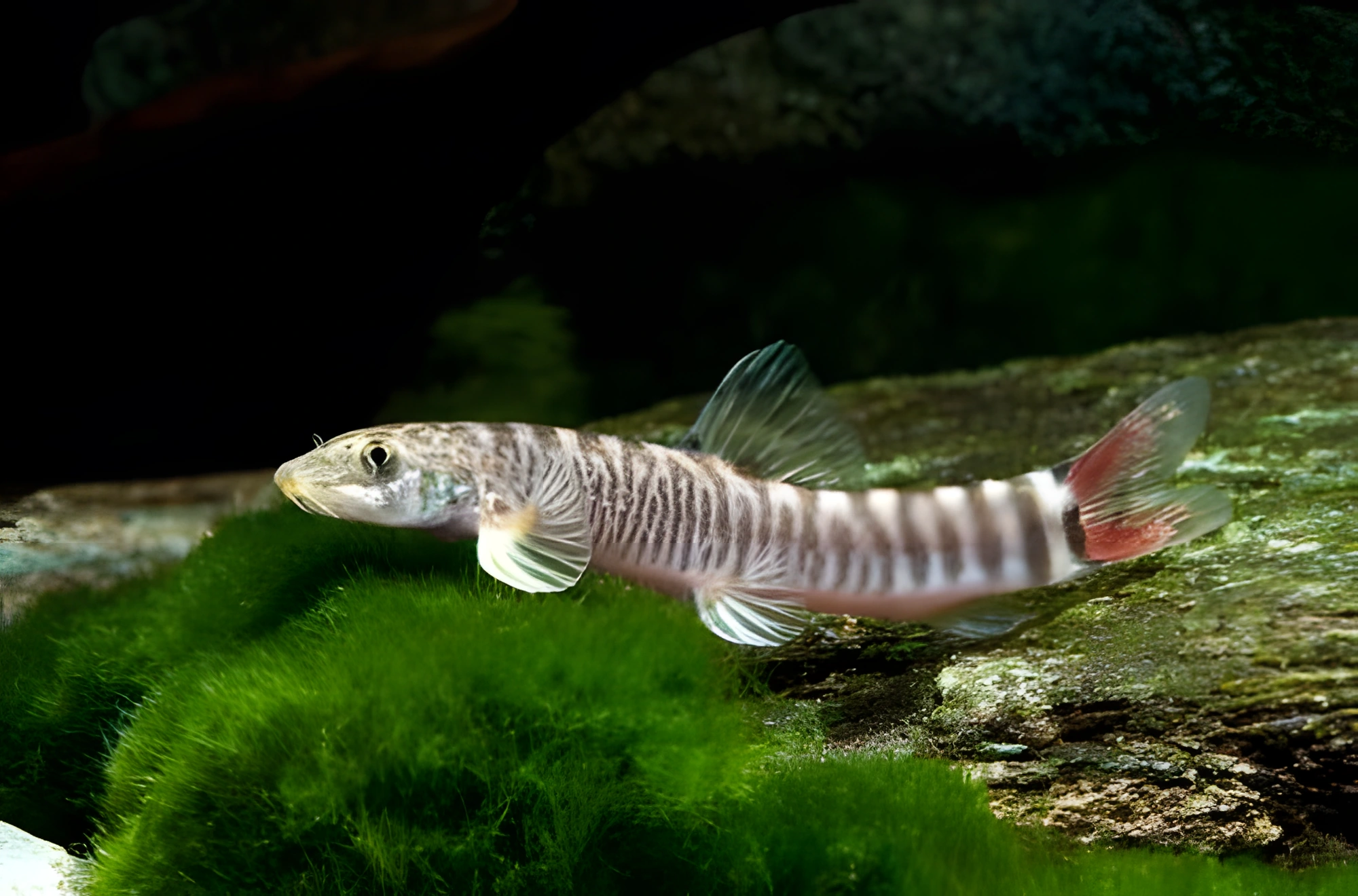 Fotografía del pez de acuario Schistura vinciguerrae