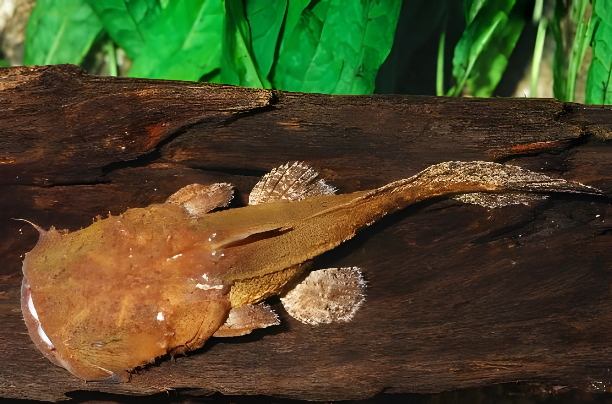 Fotografía del pez de acuario Pez gato pescador