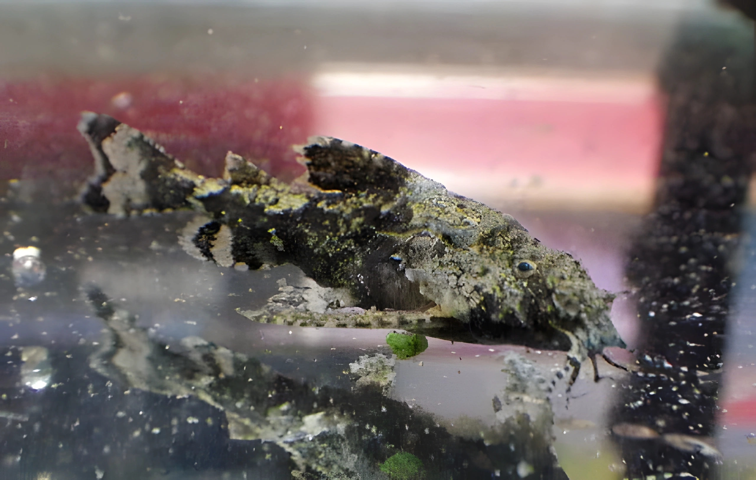 Fotografía del pez de acuario Pez gato Hara
