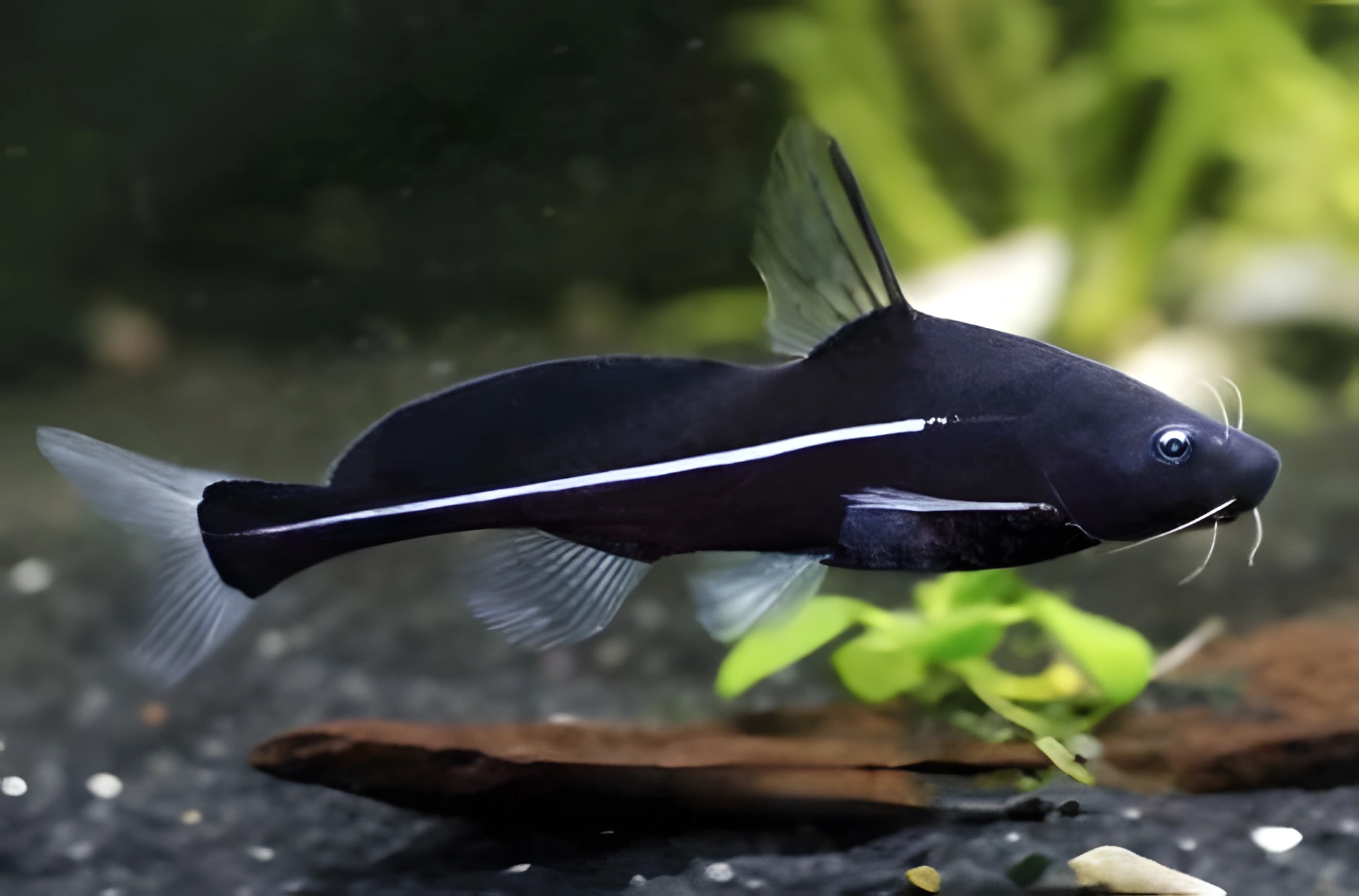 Fotografía del pez de acuario Pez gato lancero