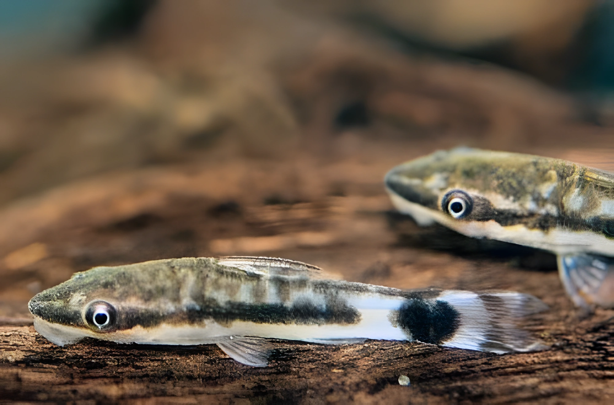 Fotografía del pez de acuario Pez gato Oto