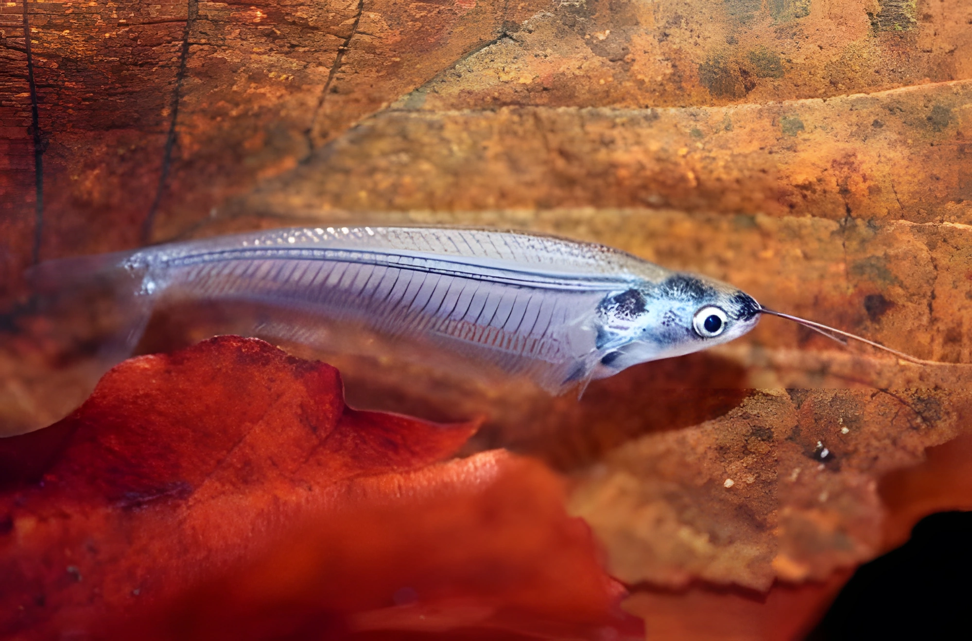 Photo of aquarium fish Glass Catfish