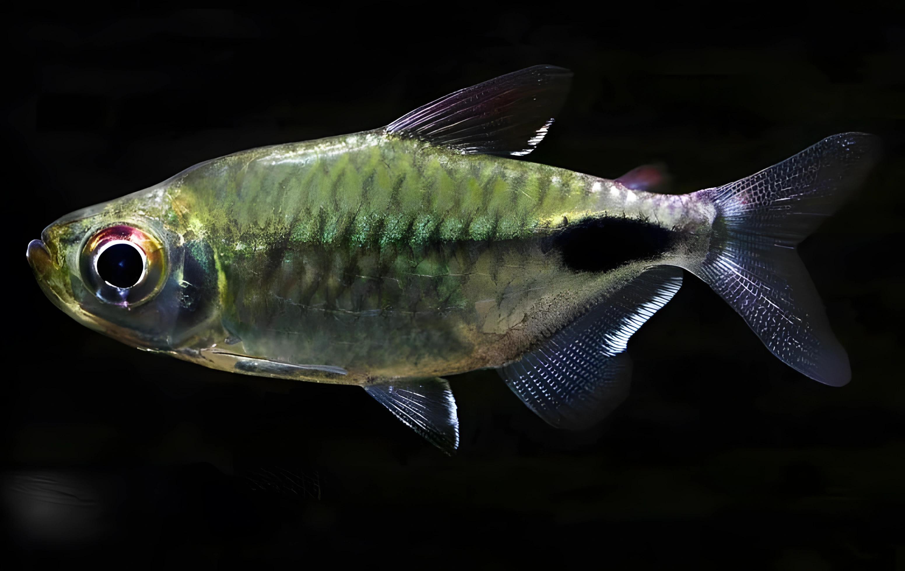 Fotografía del pez de acuario Tetra Altus