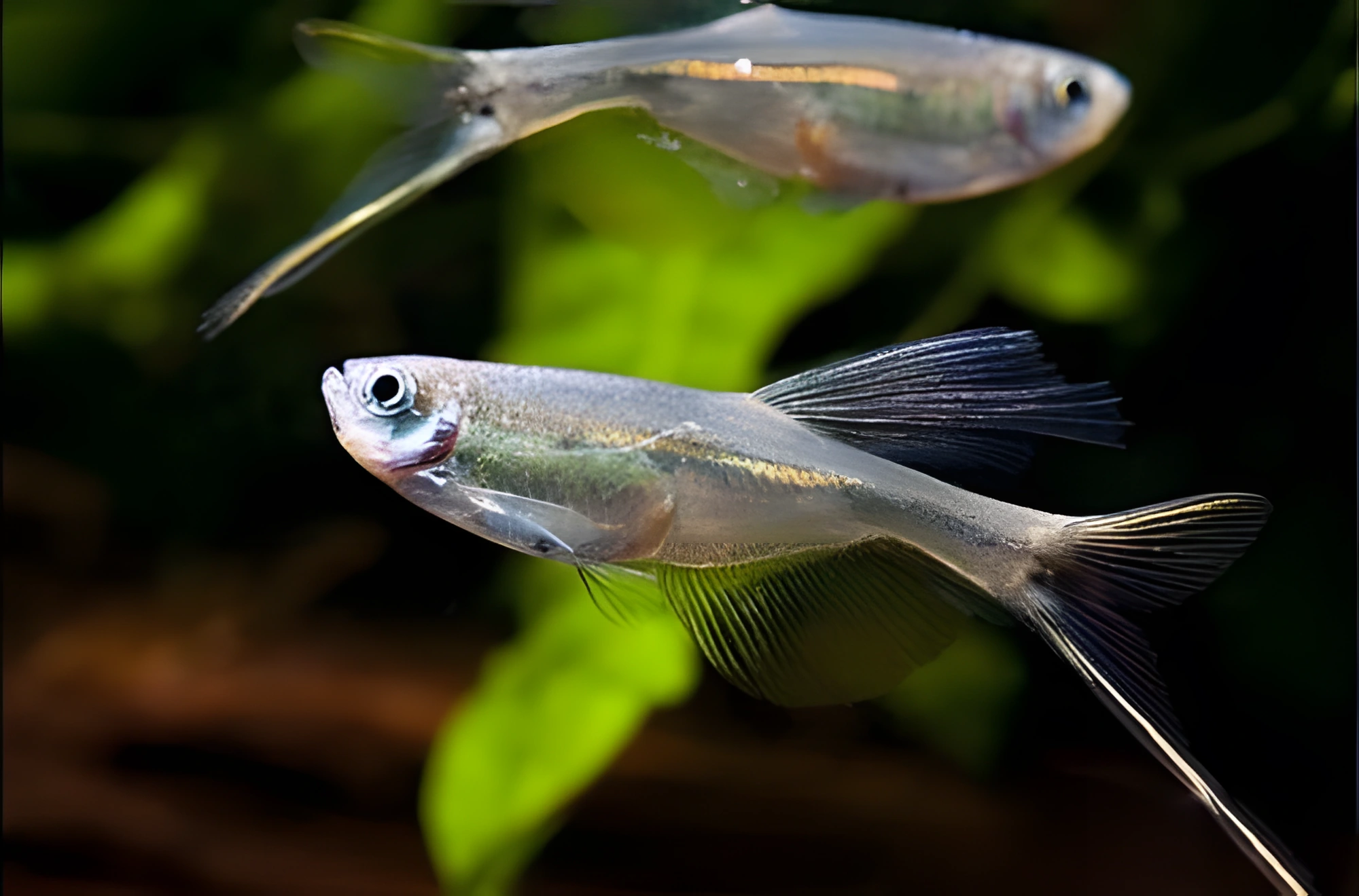 Fotografía del pez de acuario Tetra cola de espada