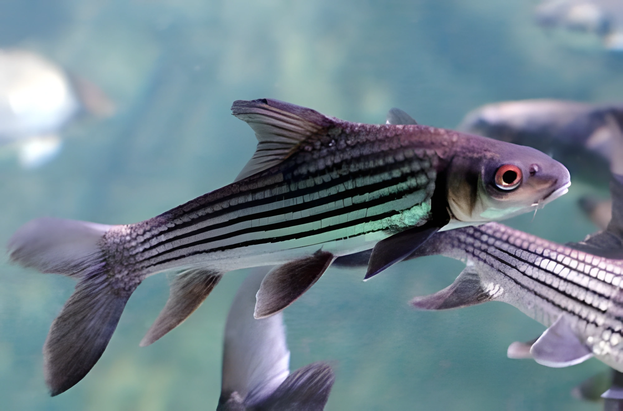 Fotografía del pez de acuario Carpa dorada de Julien